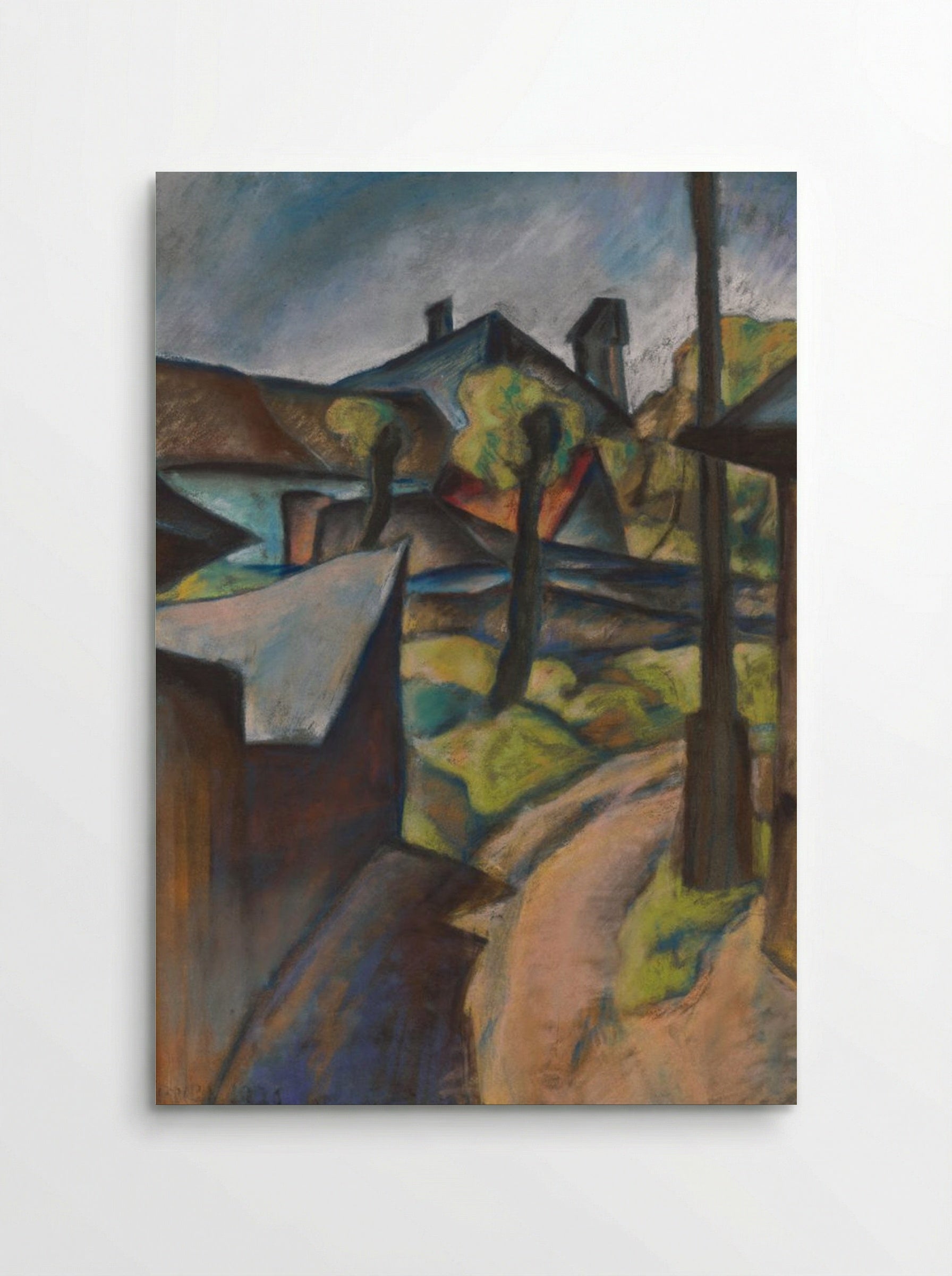 On the Outskirts of Kosice - Konstantin Bauer - Poster