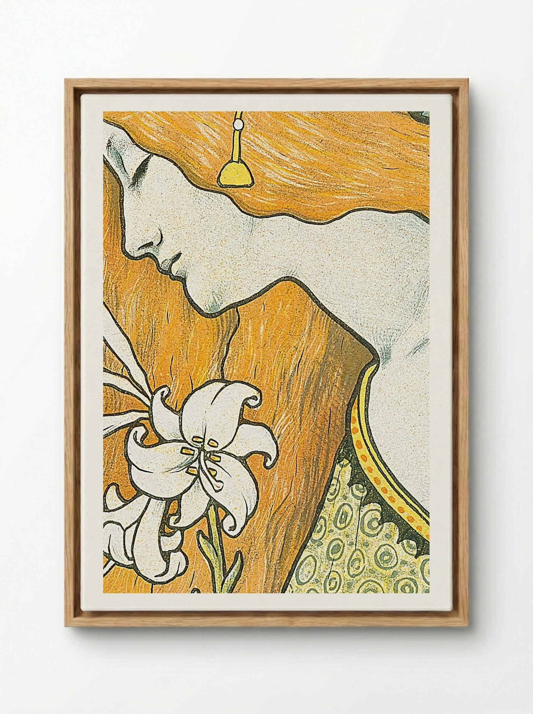 L'Ermitage - Paul Berthon - Framed Canvas Wood