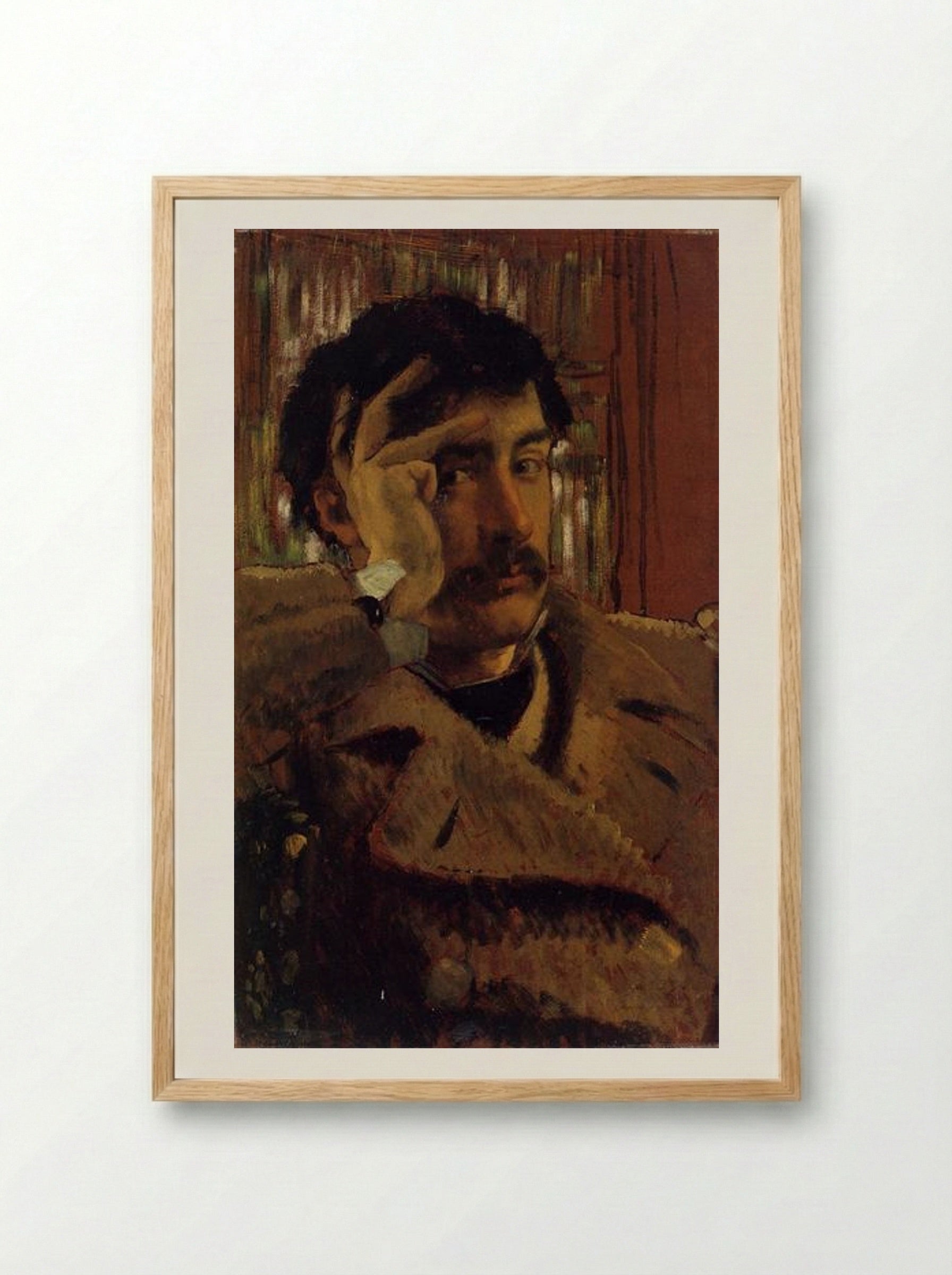 Self-Portrait - James Tissot - Framed Print Wood