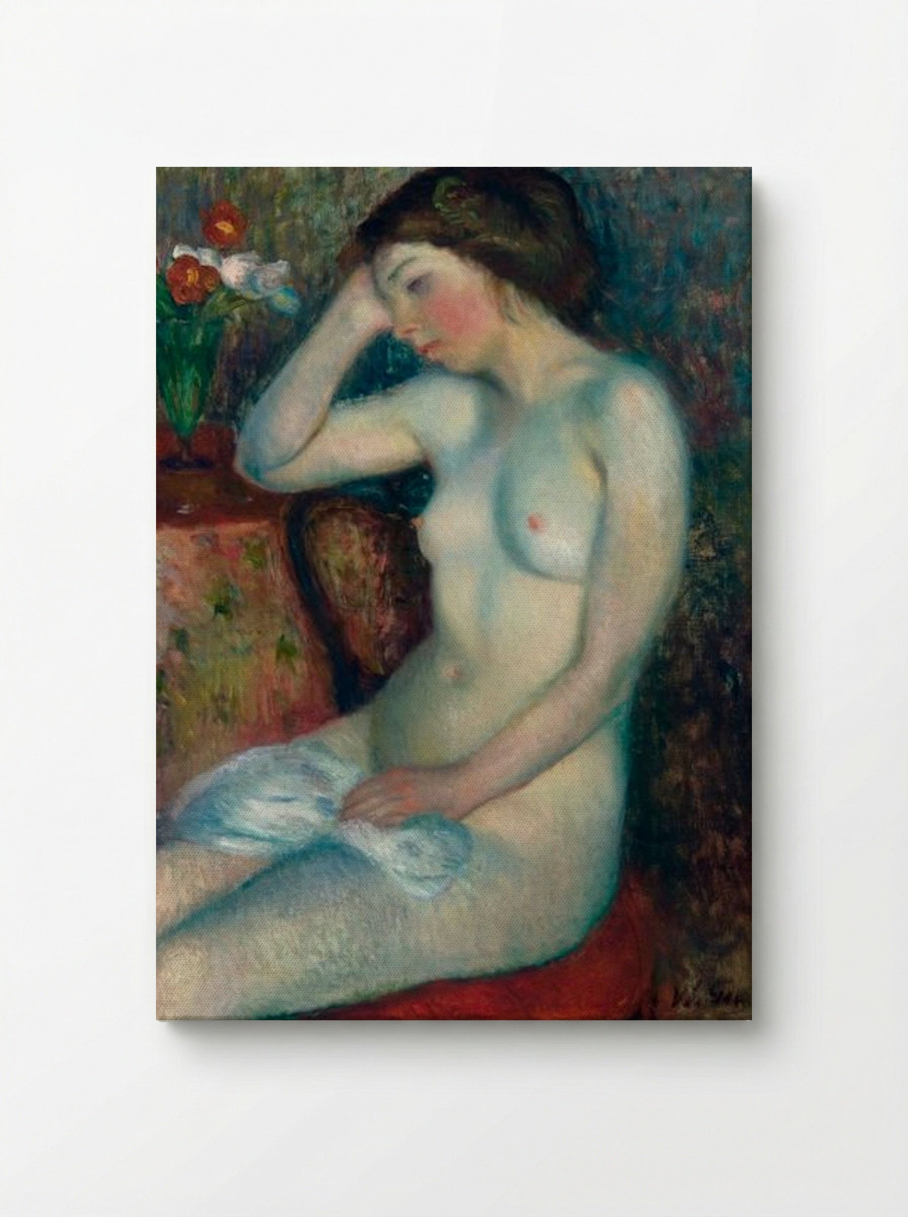 Sleeping Girl - William James Glackens - Canvas