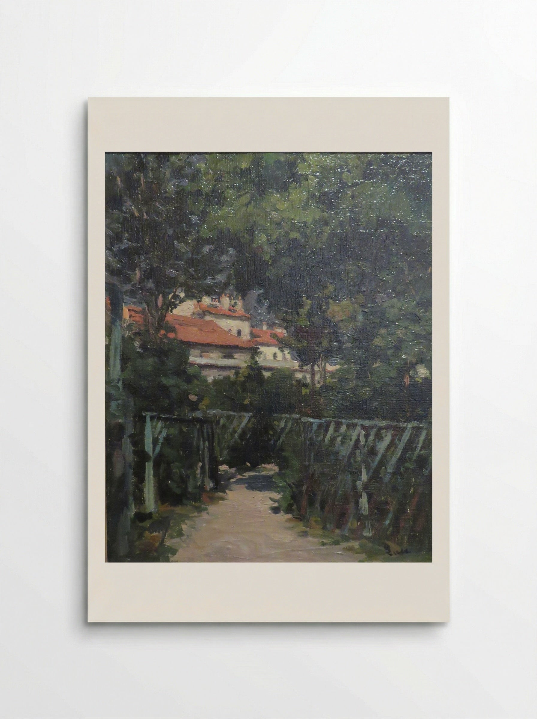 The Large Garden in Montrouge - Maximilien Luce - Poster