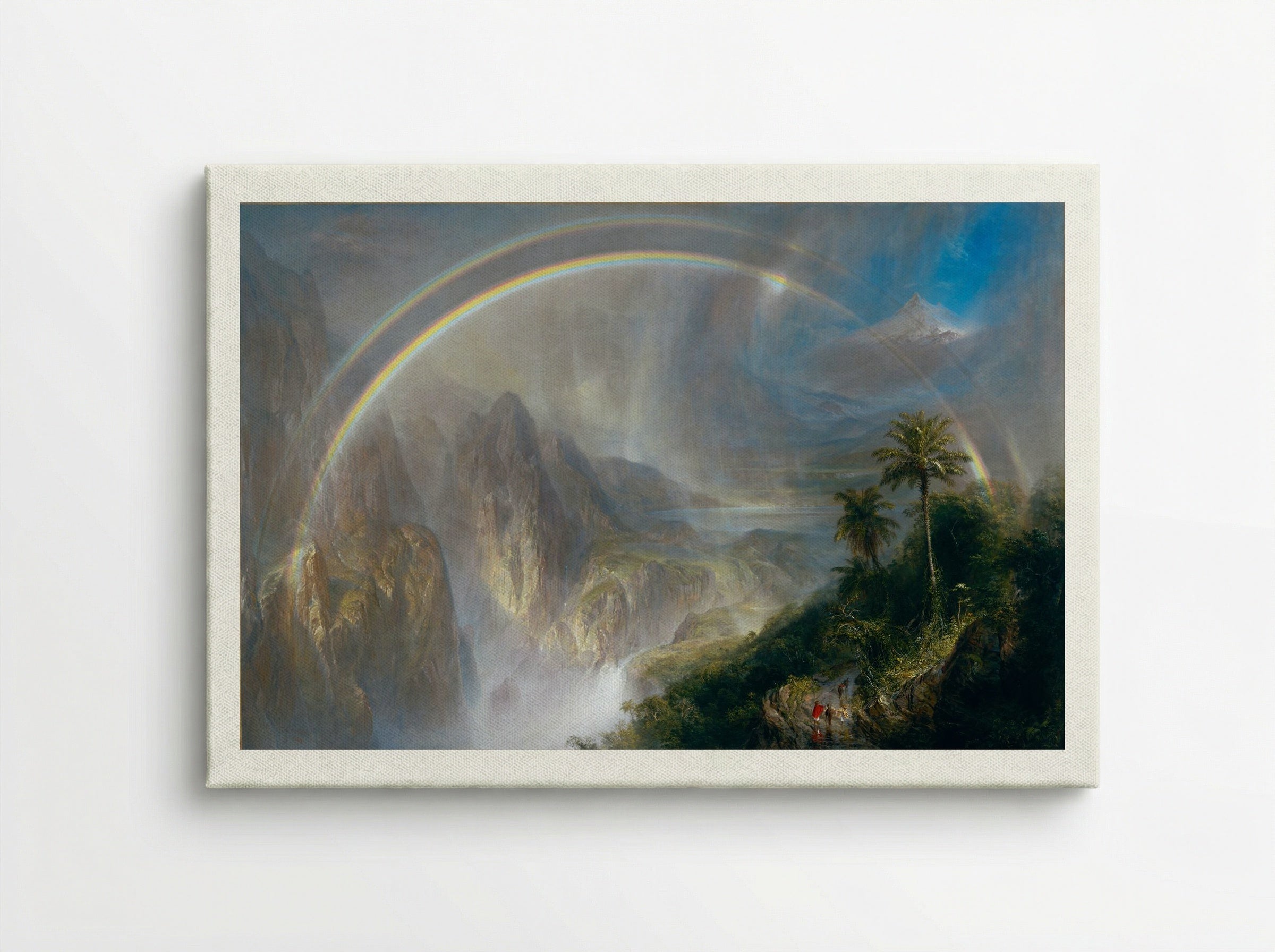 Rainy Season in the Tropics - Frederic Edwin Church - Canvas