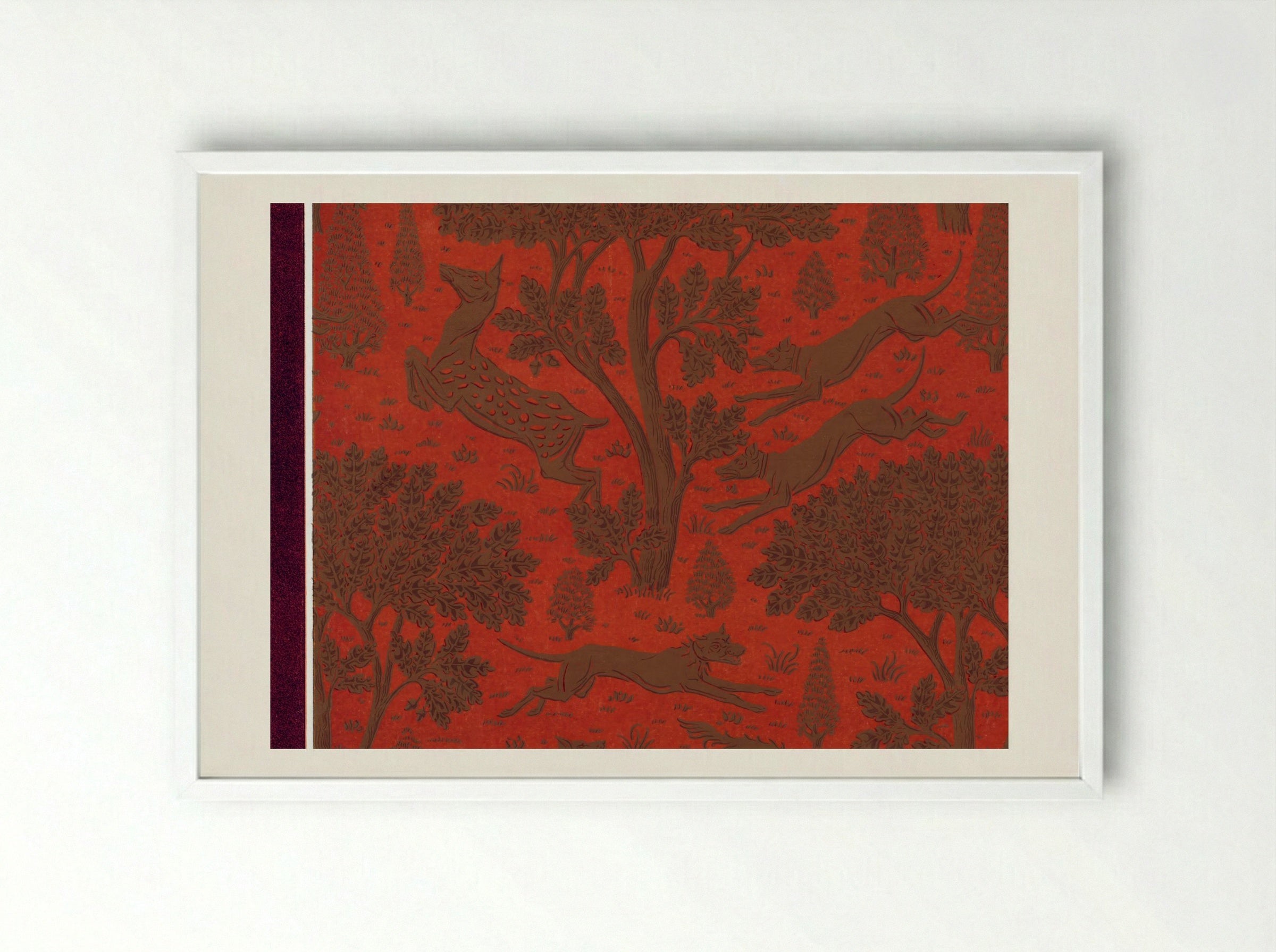 L'Animal dans la Décoration, Plate 36 - Maurice Pillard Verneuil - Framed Print White