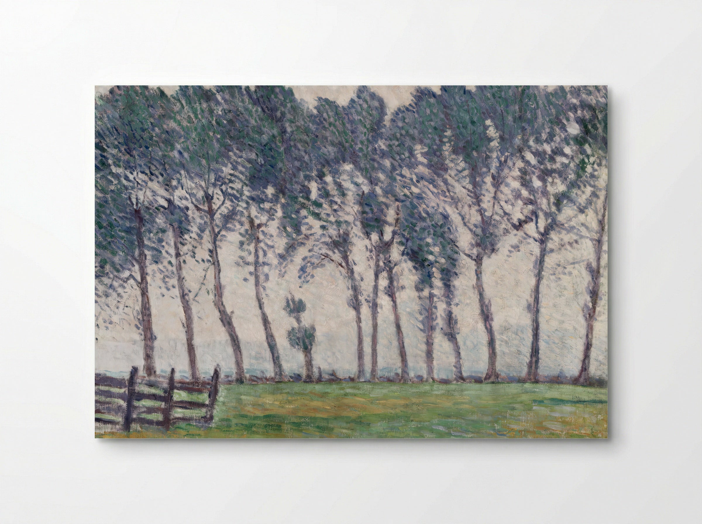 Rainy Weather at Hampton Court - Alfred William Finch - Poster