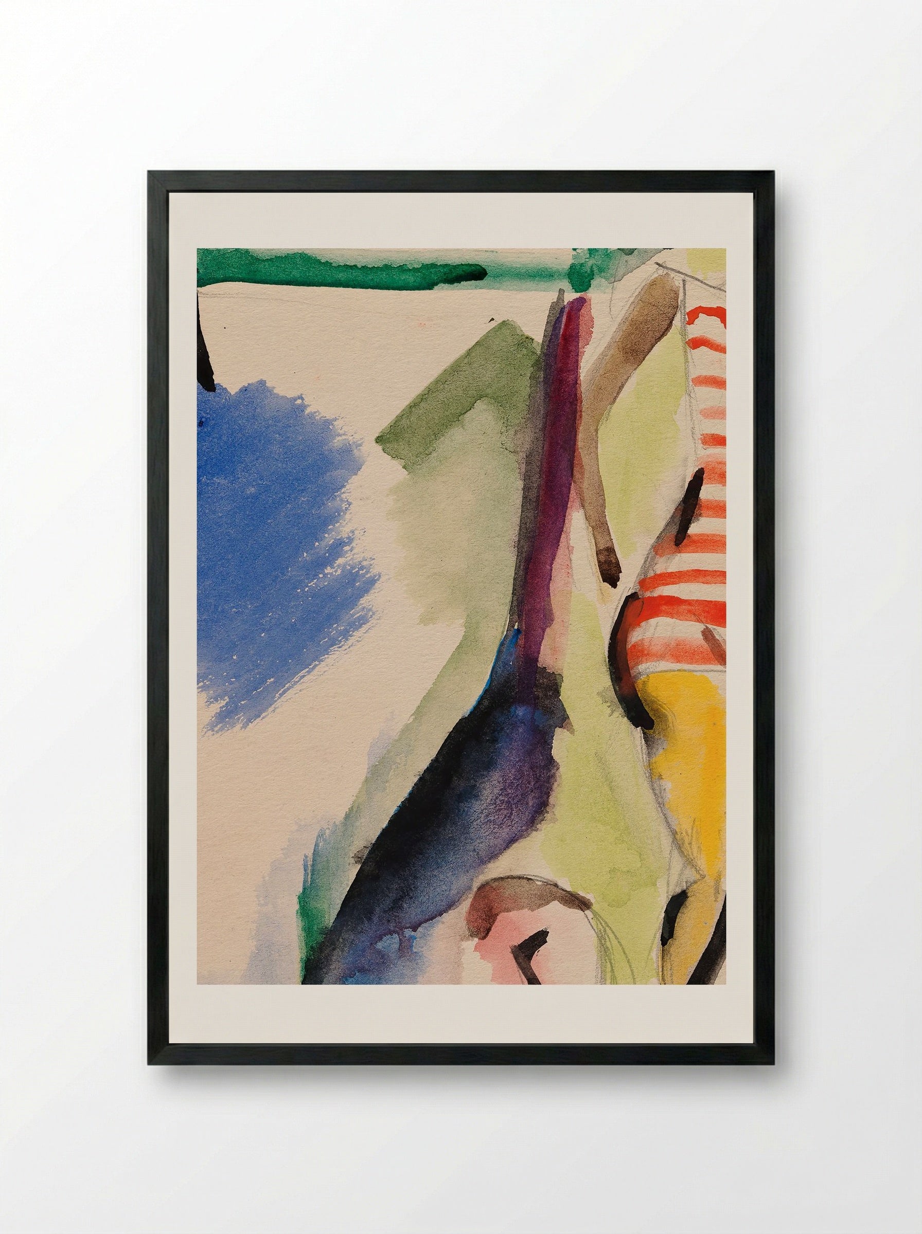 Beach - Sulho Sipilä - Framed Print Black