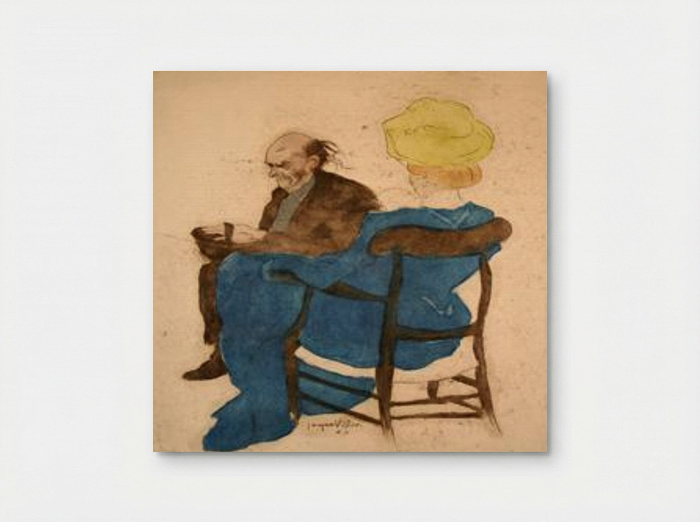 Bibi Shining Shoes - Jacques Villon - Poster