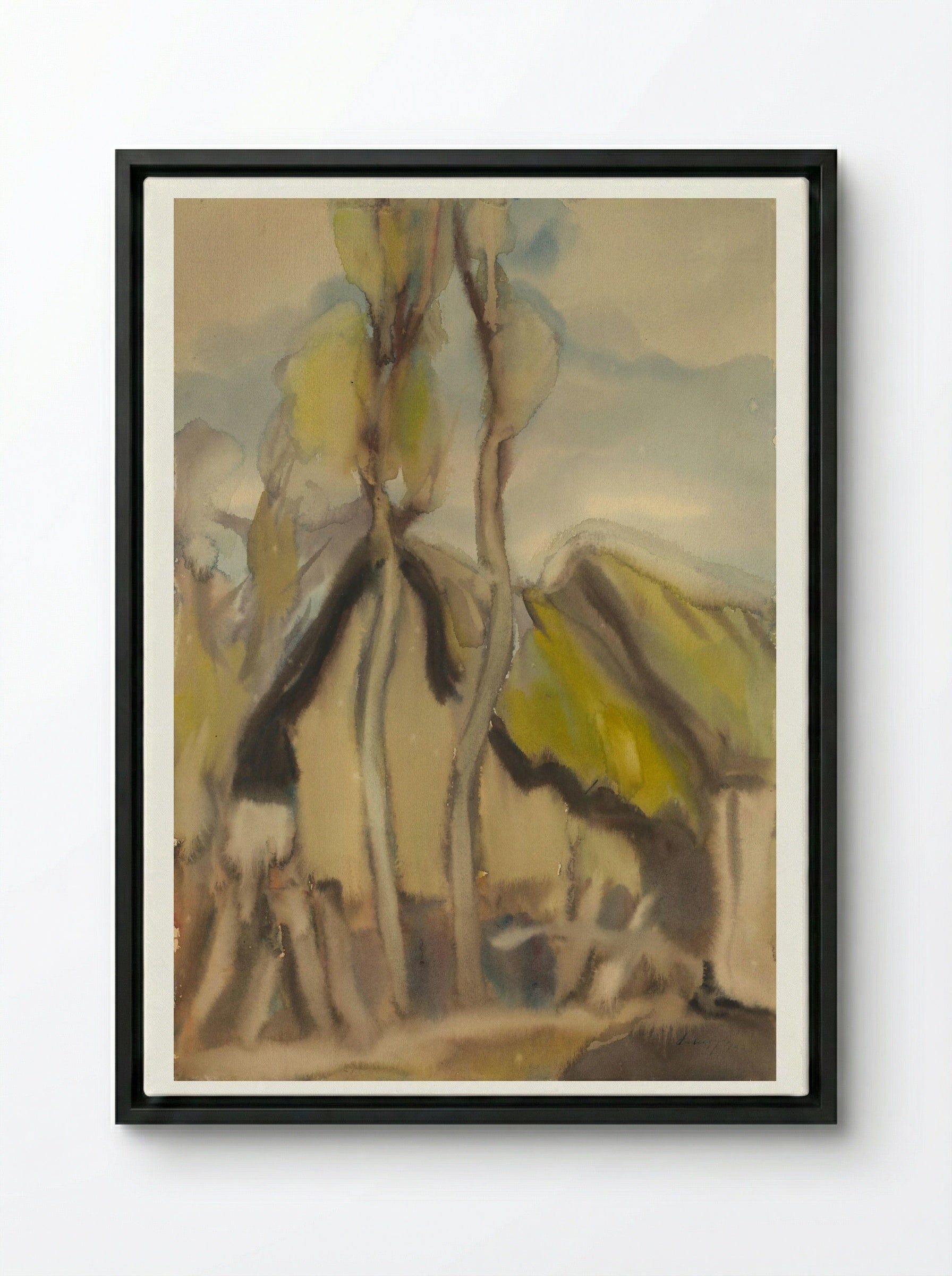 Cottage - Zolo Palugyay - Framed Canvas Black