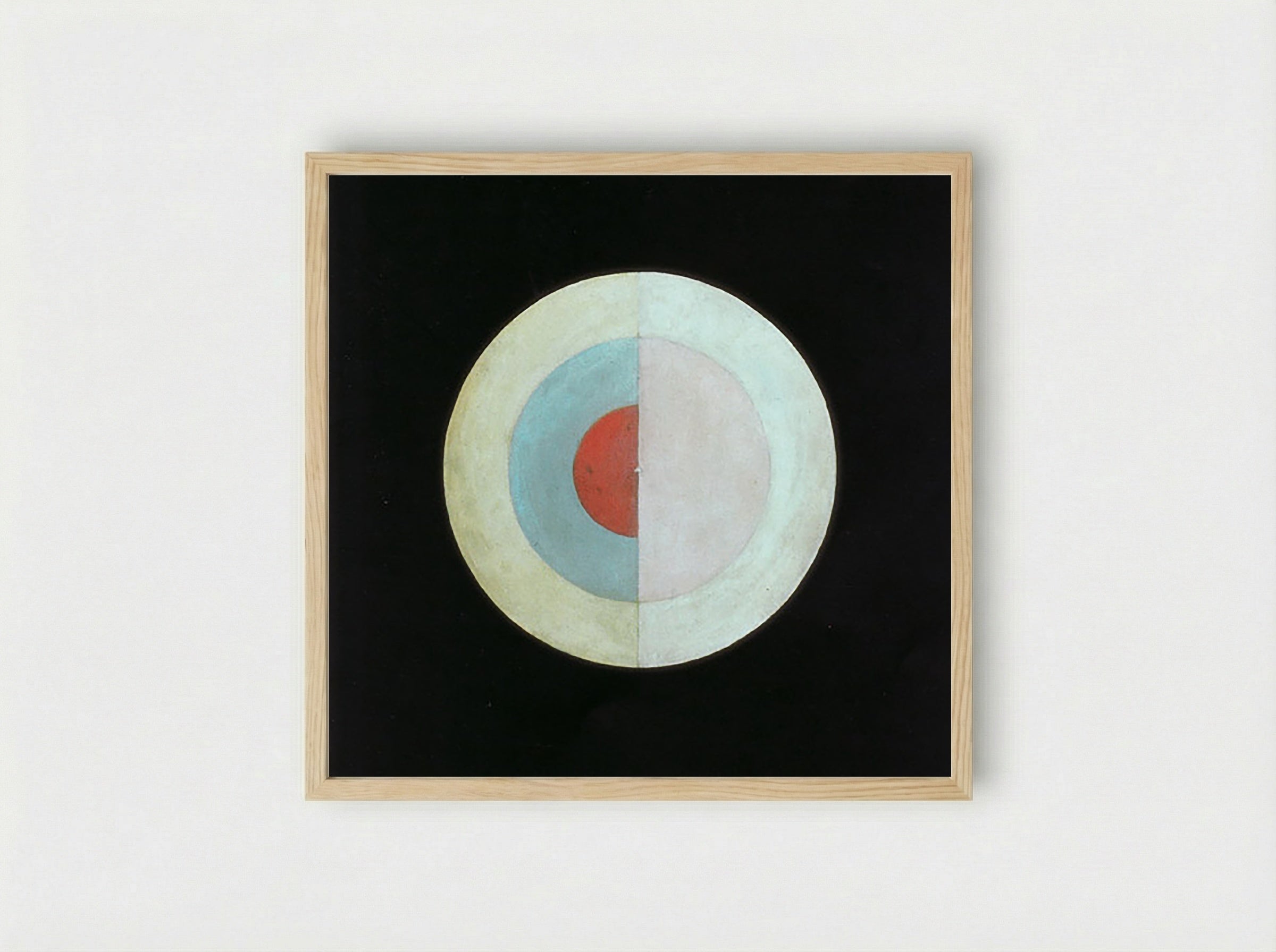 The Swan No. 16 - Hilma af Klint - Framed Print Wood