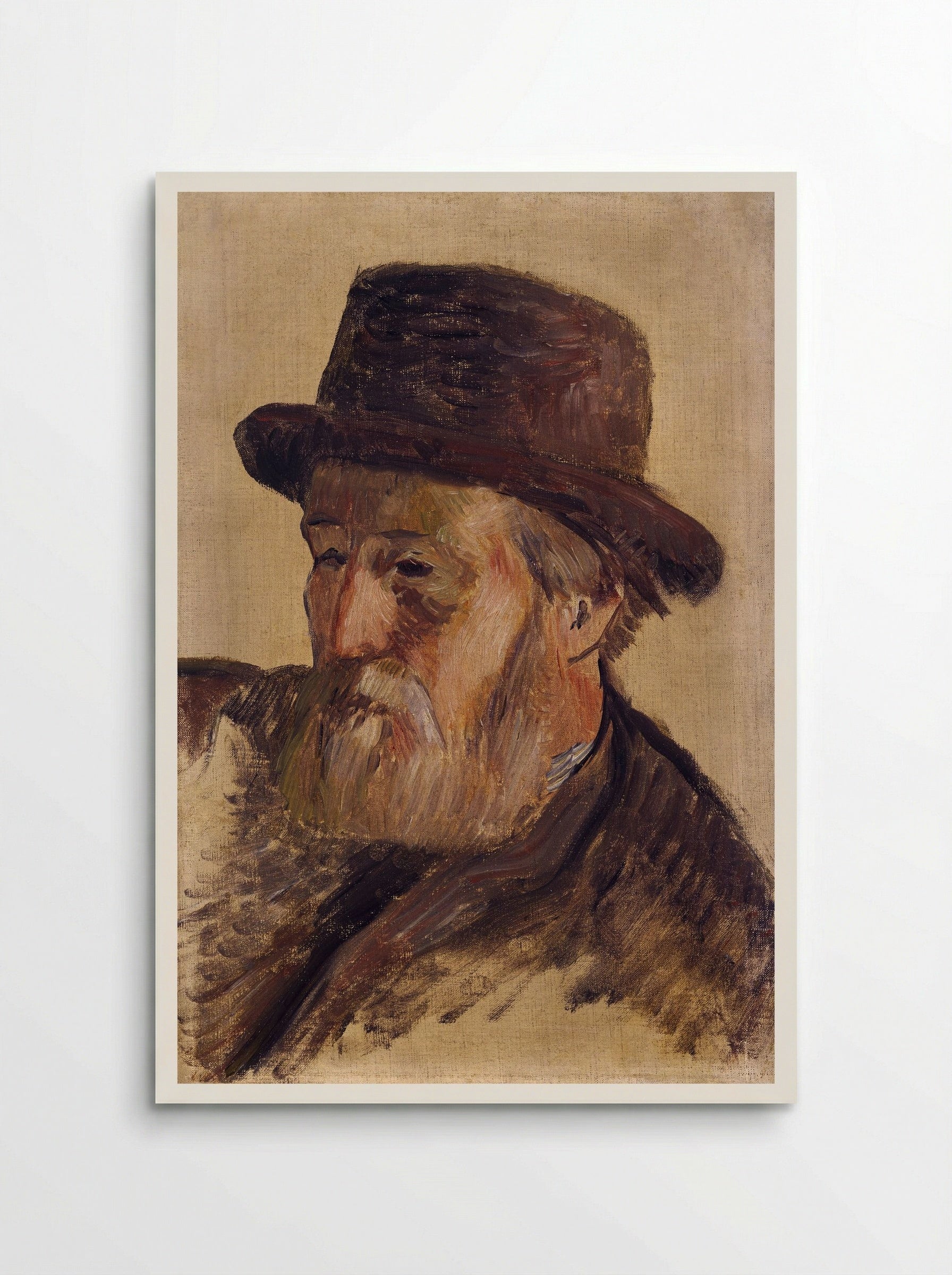 Portrait of a Man - Paul Gauguin - Poster