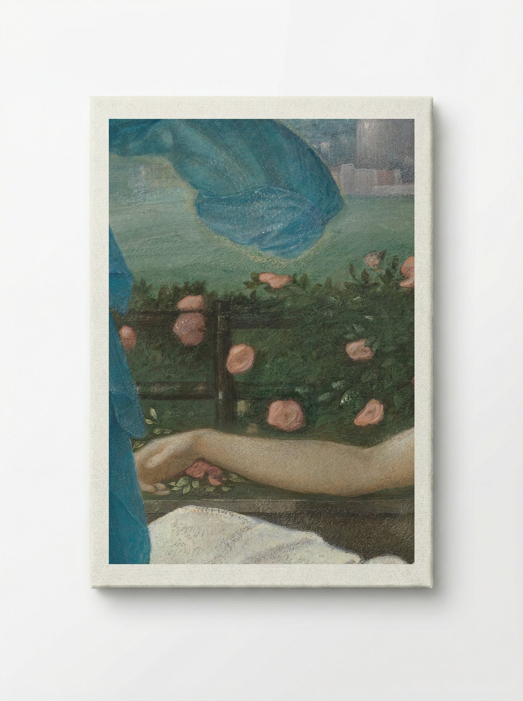 Cupid and Psyche - Edward Burne-Jones - Canvas