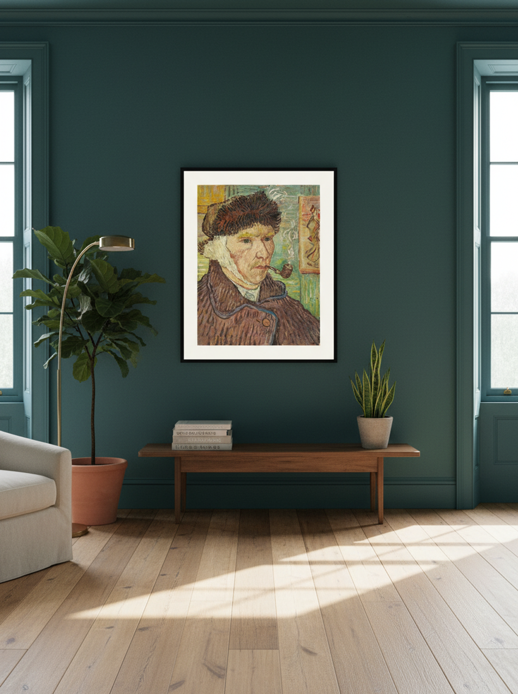 Self-Portrait with Bandaged Ear and Pipe - Vincent van Gogh - Lifestyle