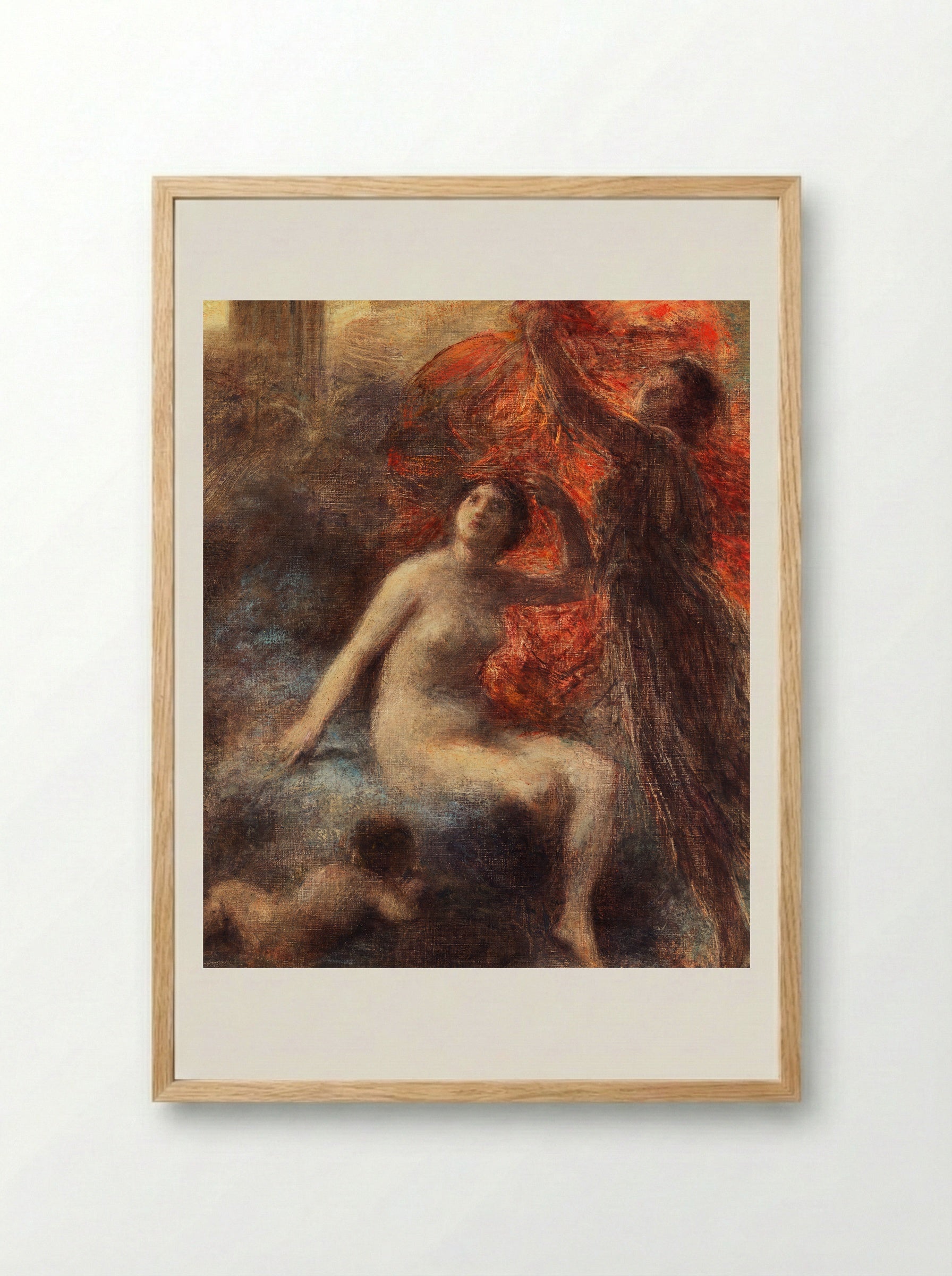 The Palace of Aurora - Henri Fantin-Latour - Framed Print Wood