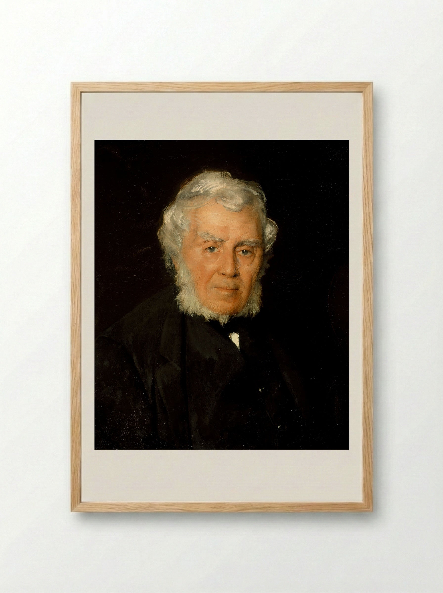 Portrait of Robert Walter Weir - Julian Alden Weir - Framed Print Wood