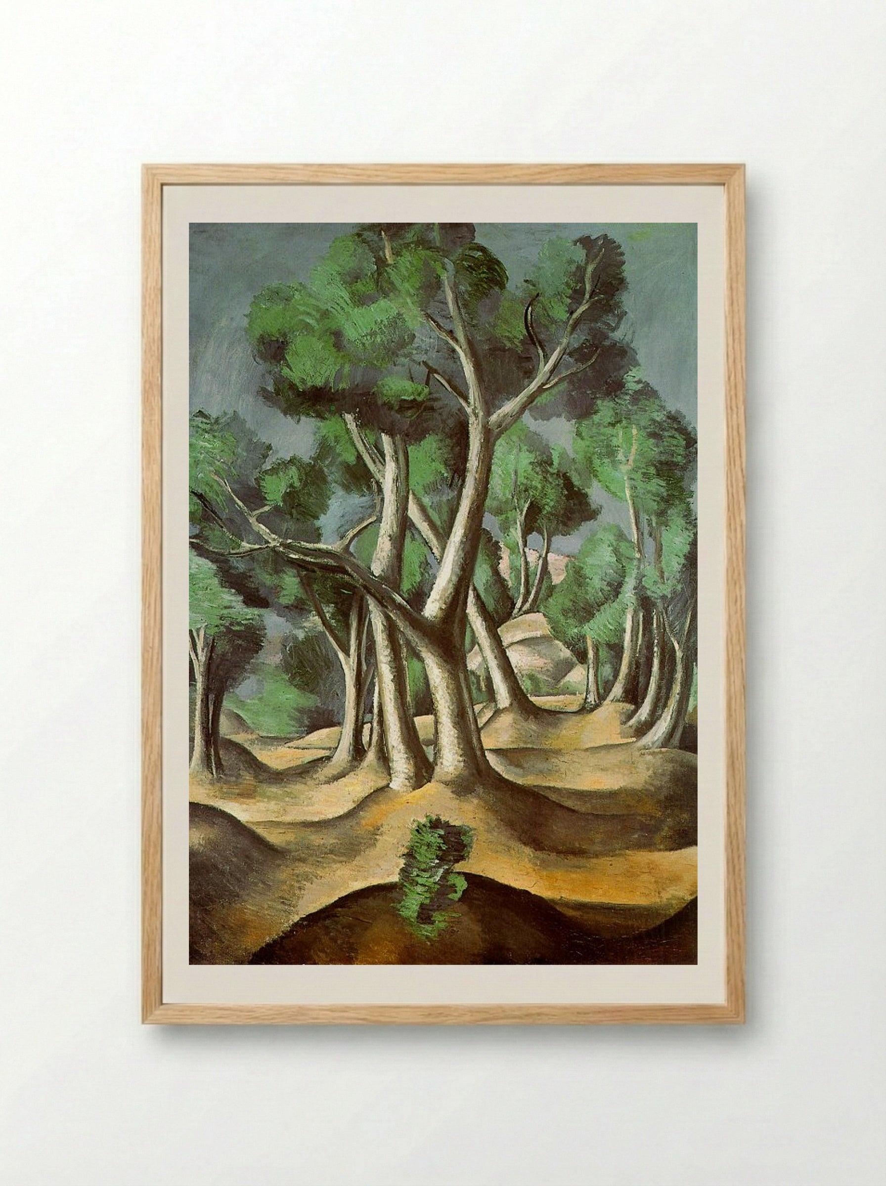 The Grove - André Derain - Framed Print Wood