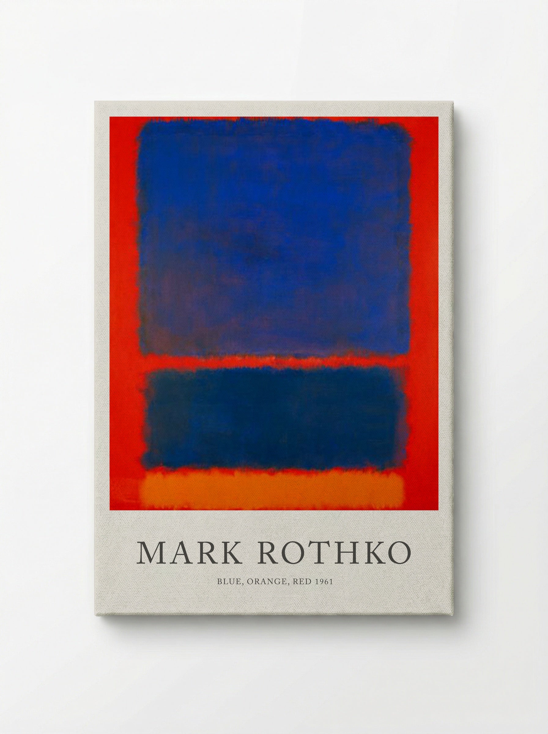 Blue, Orange, Red - Mark Rothko - Canvas