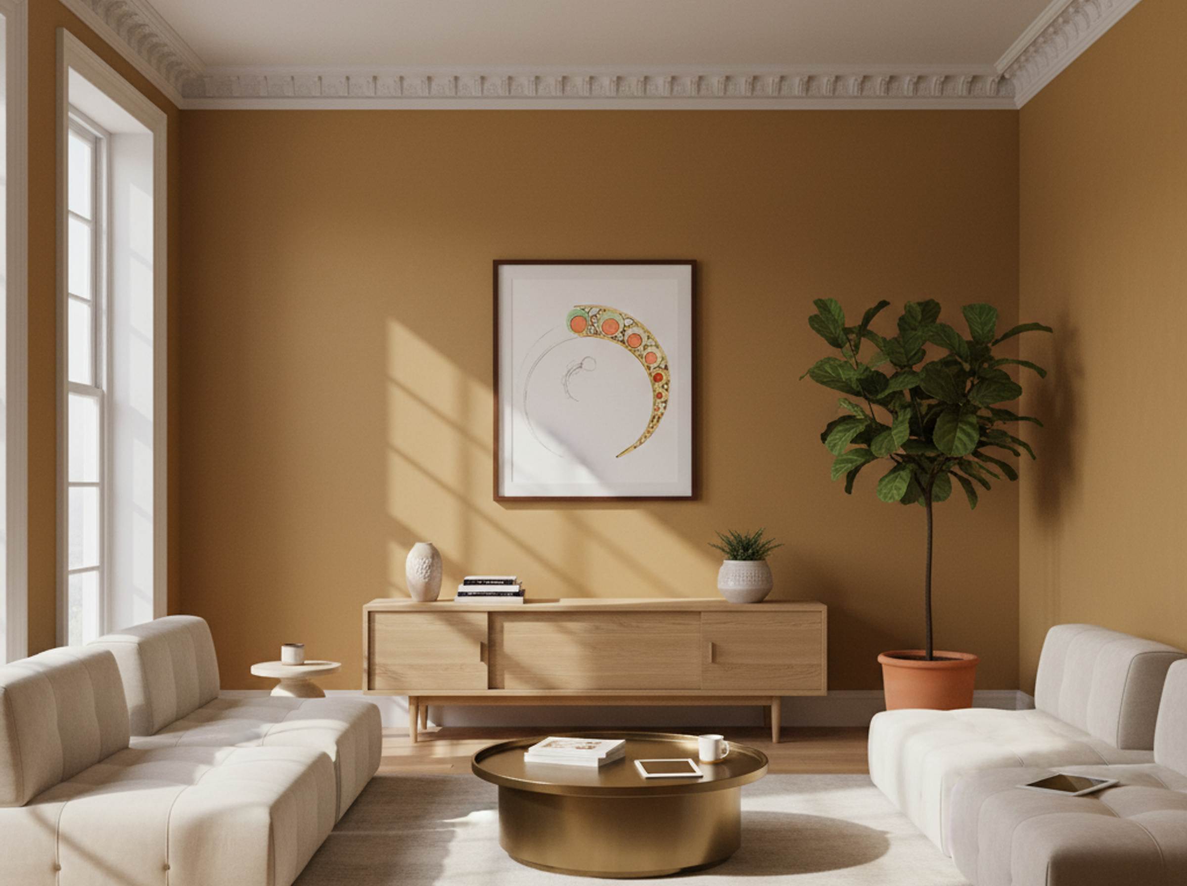Design for Fouquet Boutique Hearth Frame - Alphonse Mucha - Lifestyle