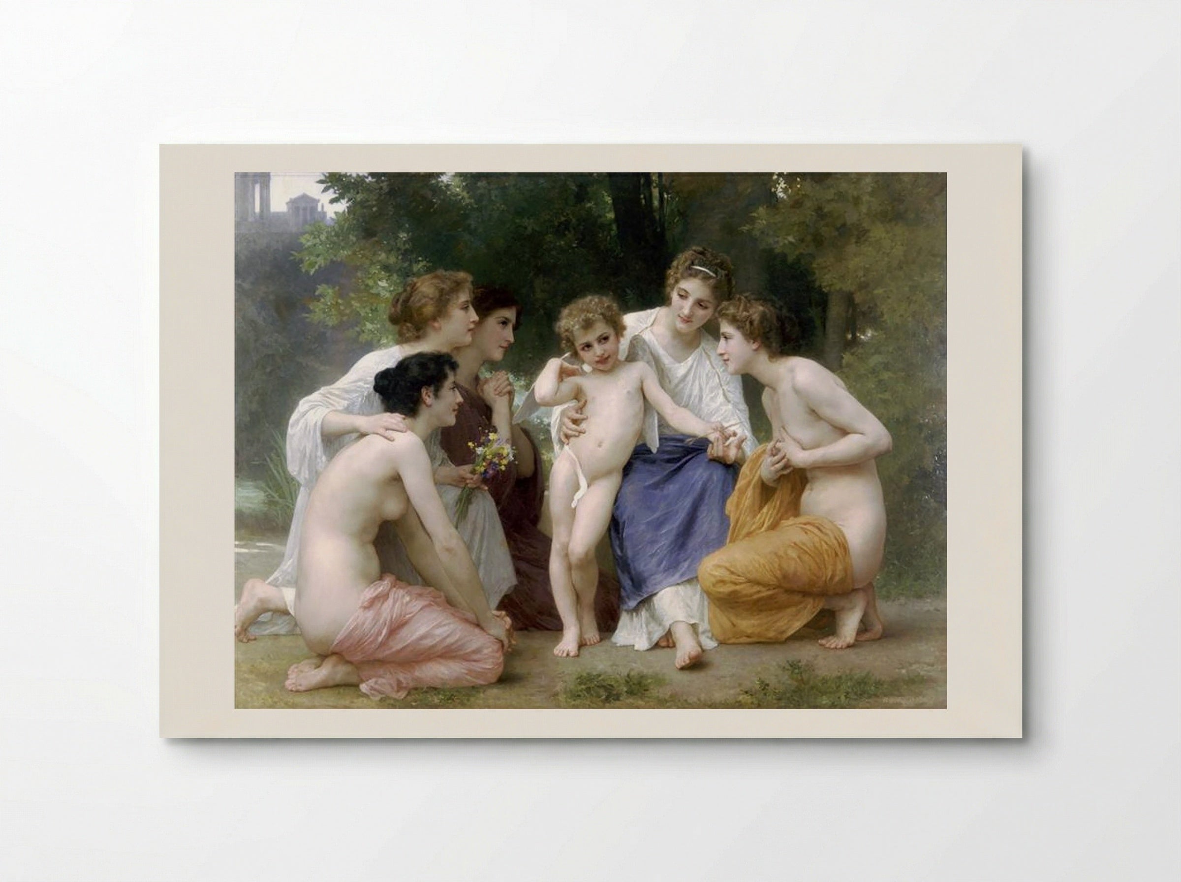 Ladmiration - William-Adolphe Bouguereau - Poster