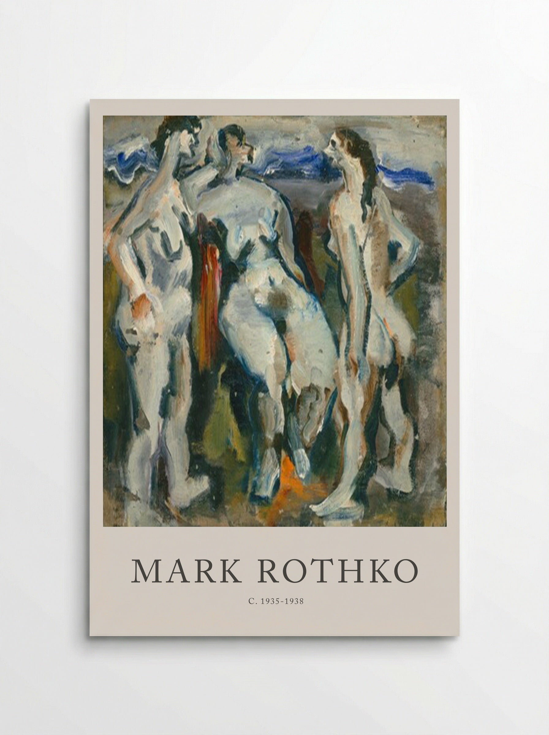 Untitled (Three Nudes) - Mark Rothko - Poster