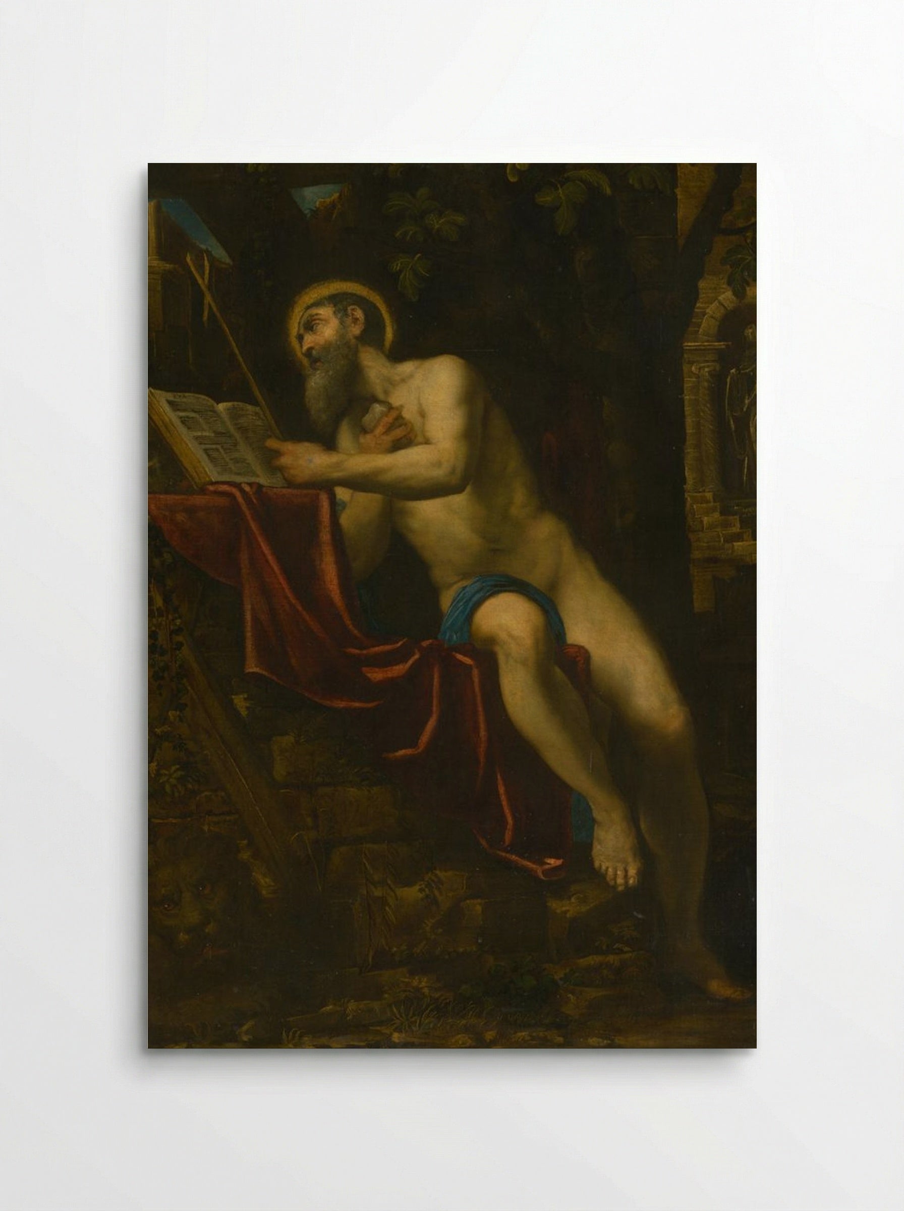 Saint Jerome - Jusepe de Ribera - Poster