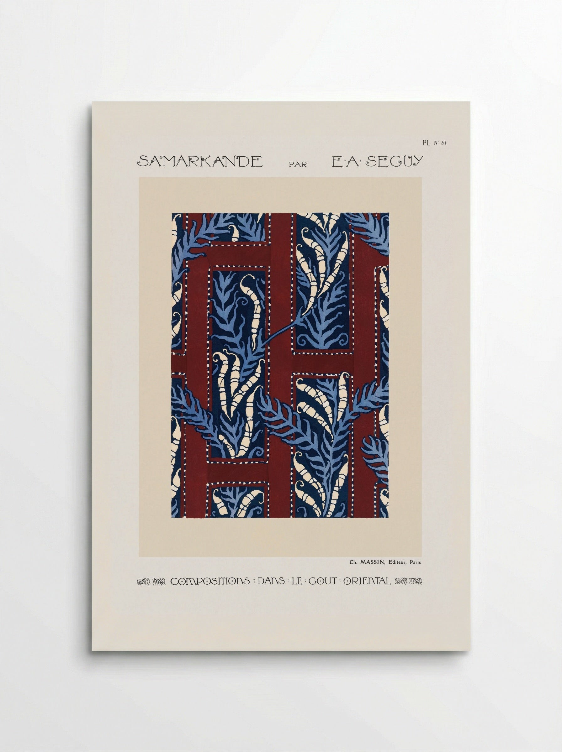 Samarkande, Plate No. 20 - Émile-Allain Séguy - Poster
