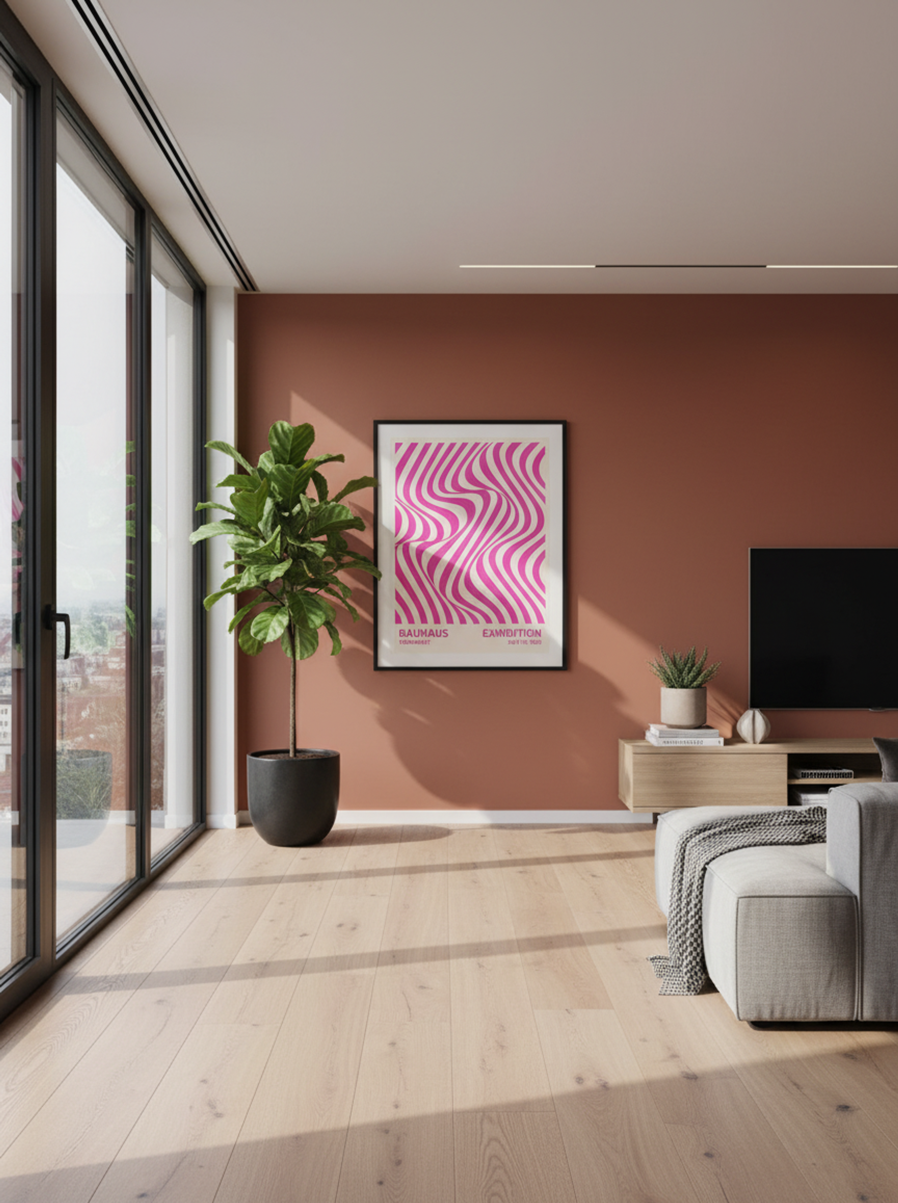 Bauhaus Optical Flow - Pink Edition (1923 Frankfurt) - Lifestyle