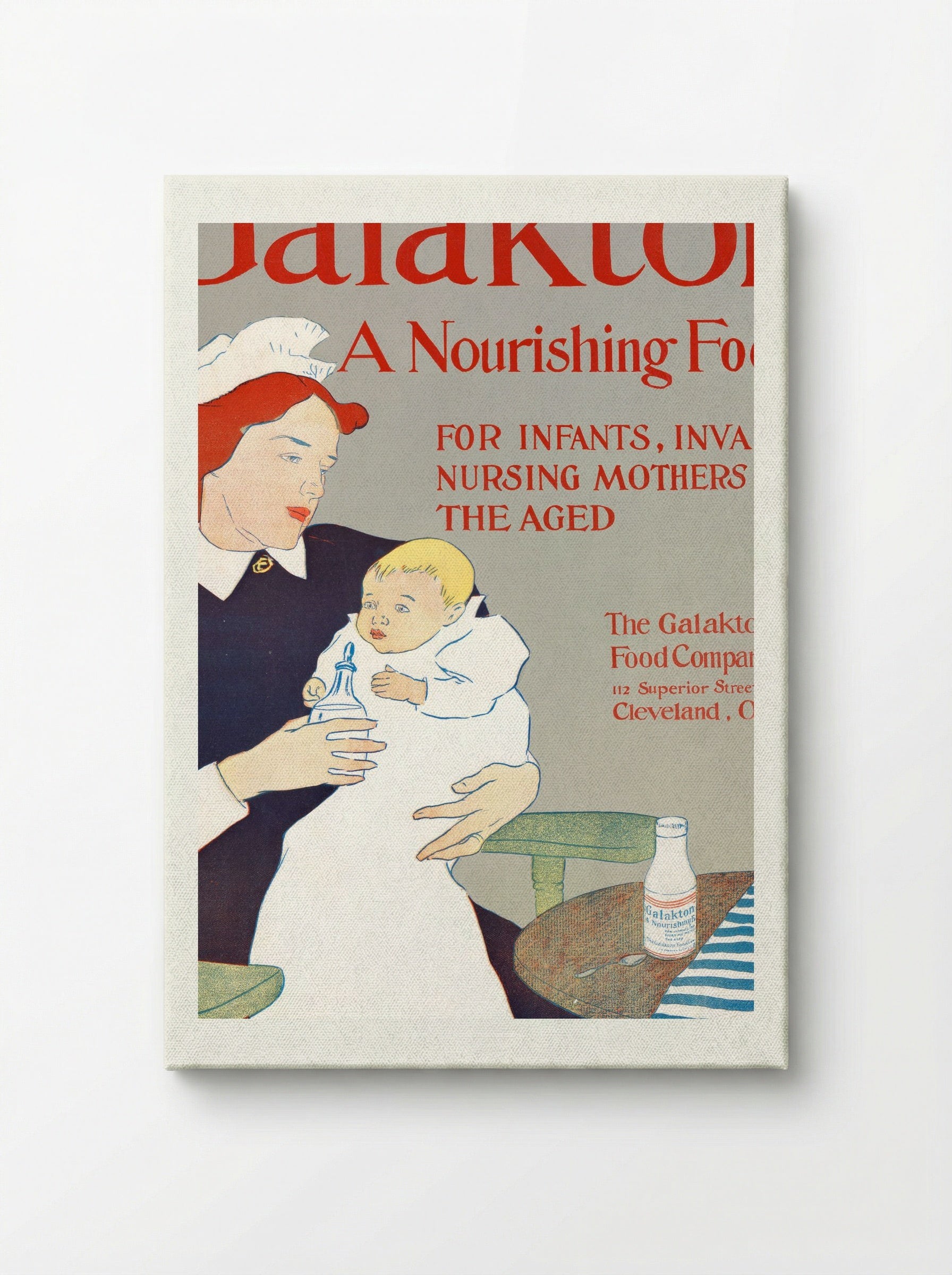 Galakton: A Nourishing Food - Edward Penfield - Canvas