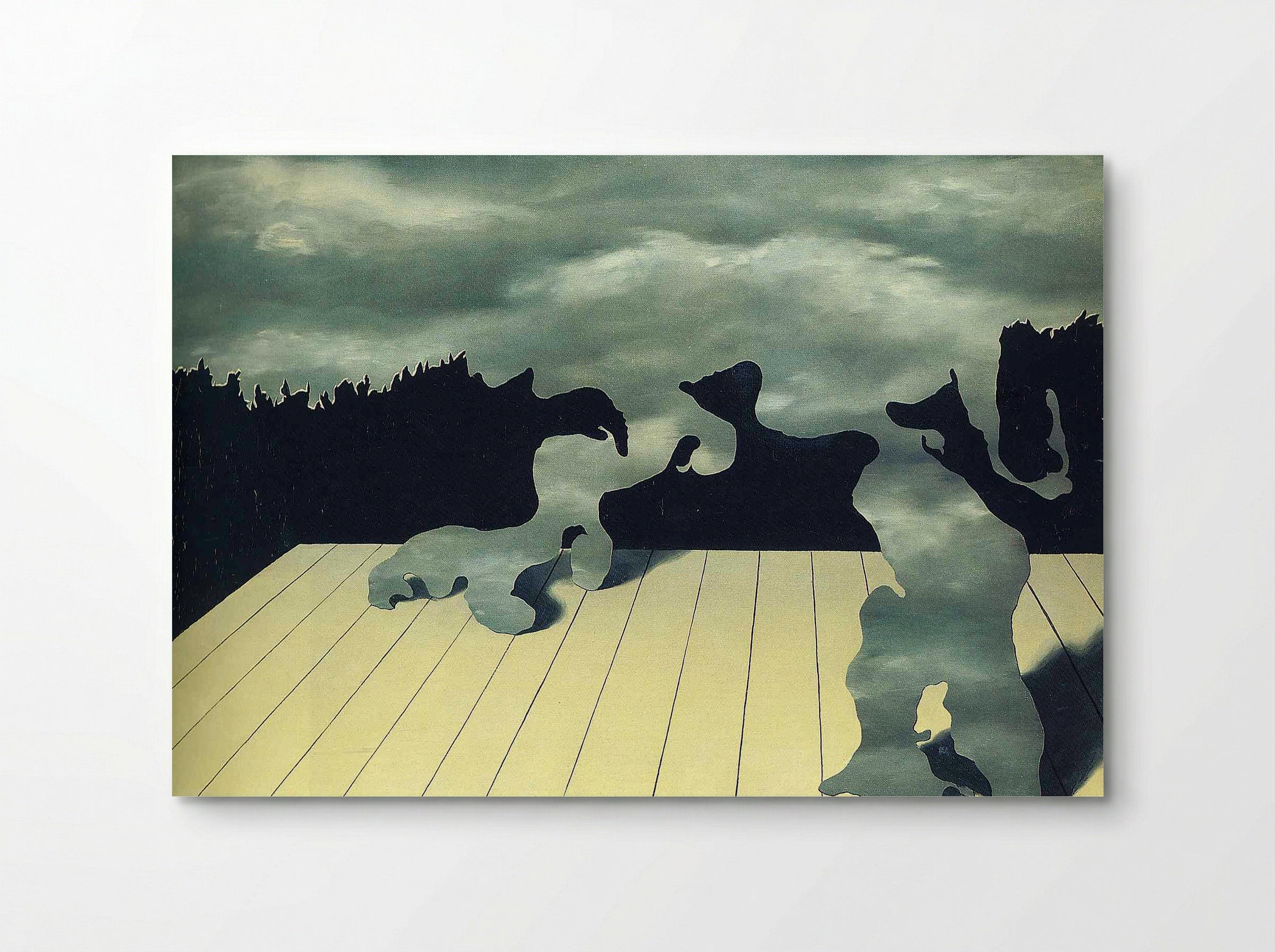 The Muscles of the Sky - René Magritte - Poster