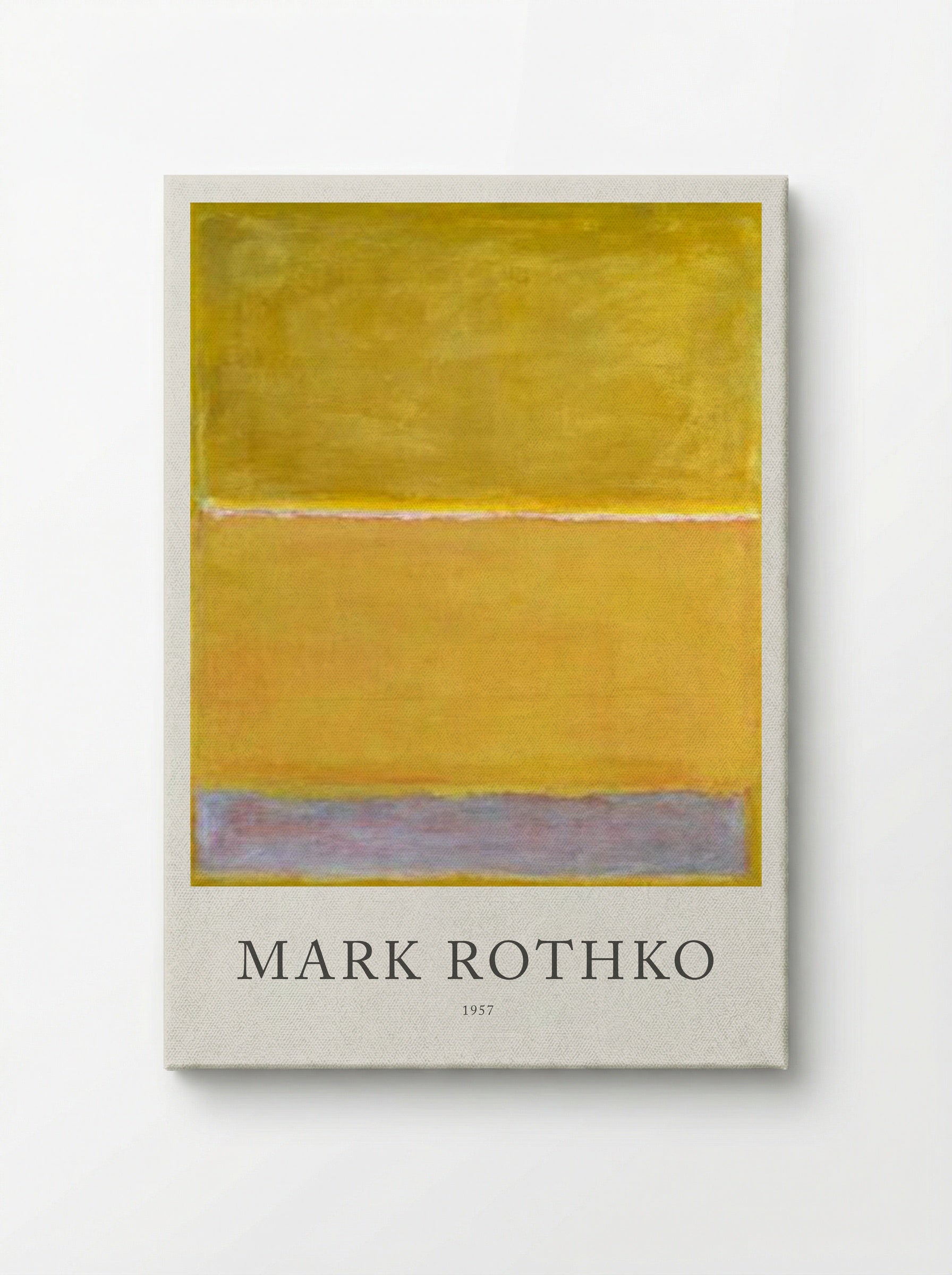 Untitled (Yellow, Pink, and Lavender) - Mark Rothko - Canvas