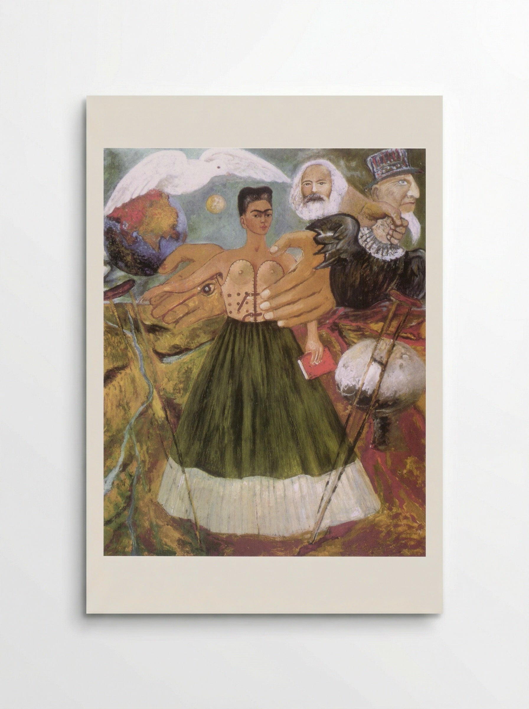 Marxism Will Give Health to the Sick - Frida Kahlo - Poster