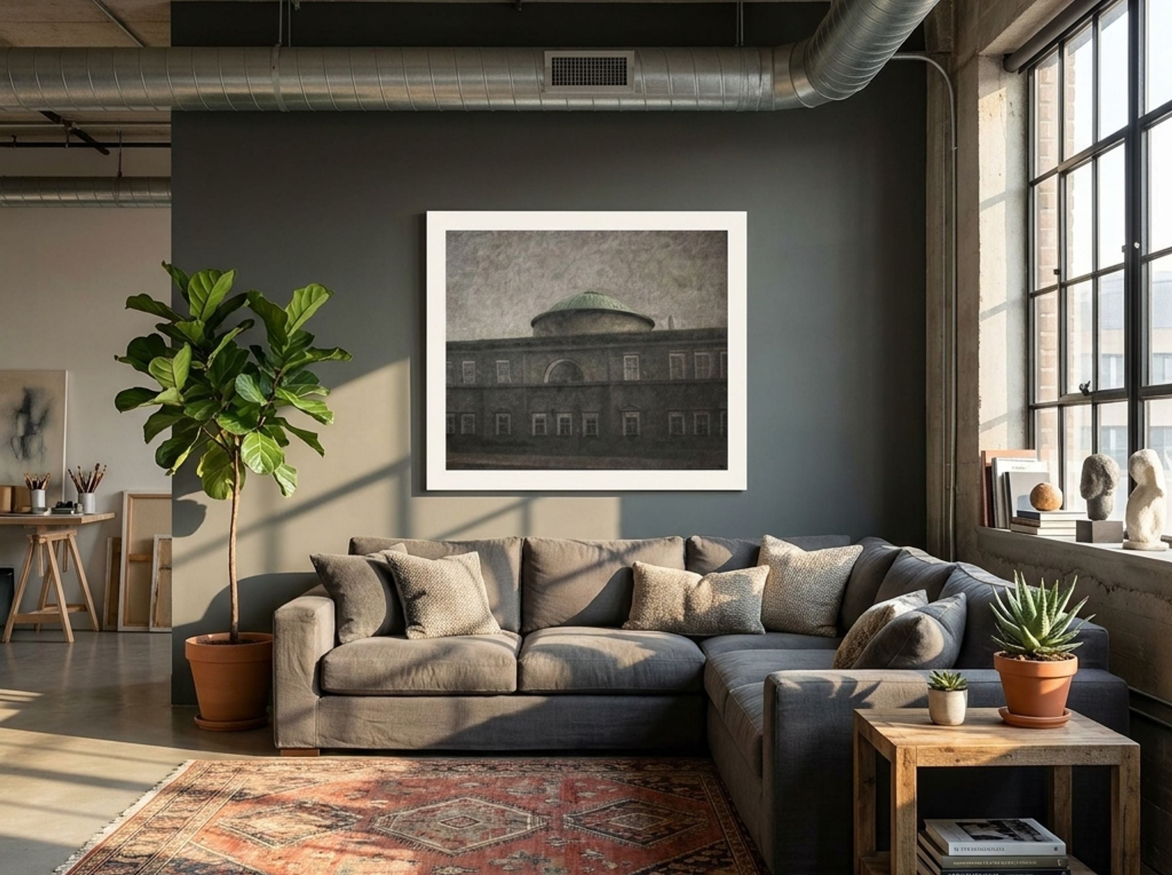 The Royal Palace Church in Copenhagen - Vilhelm Hammershøi - Lifestyle
