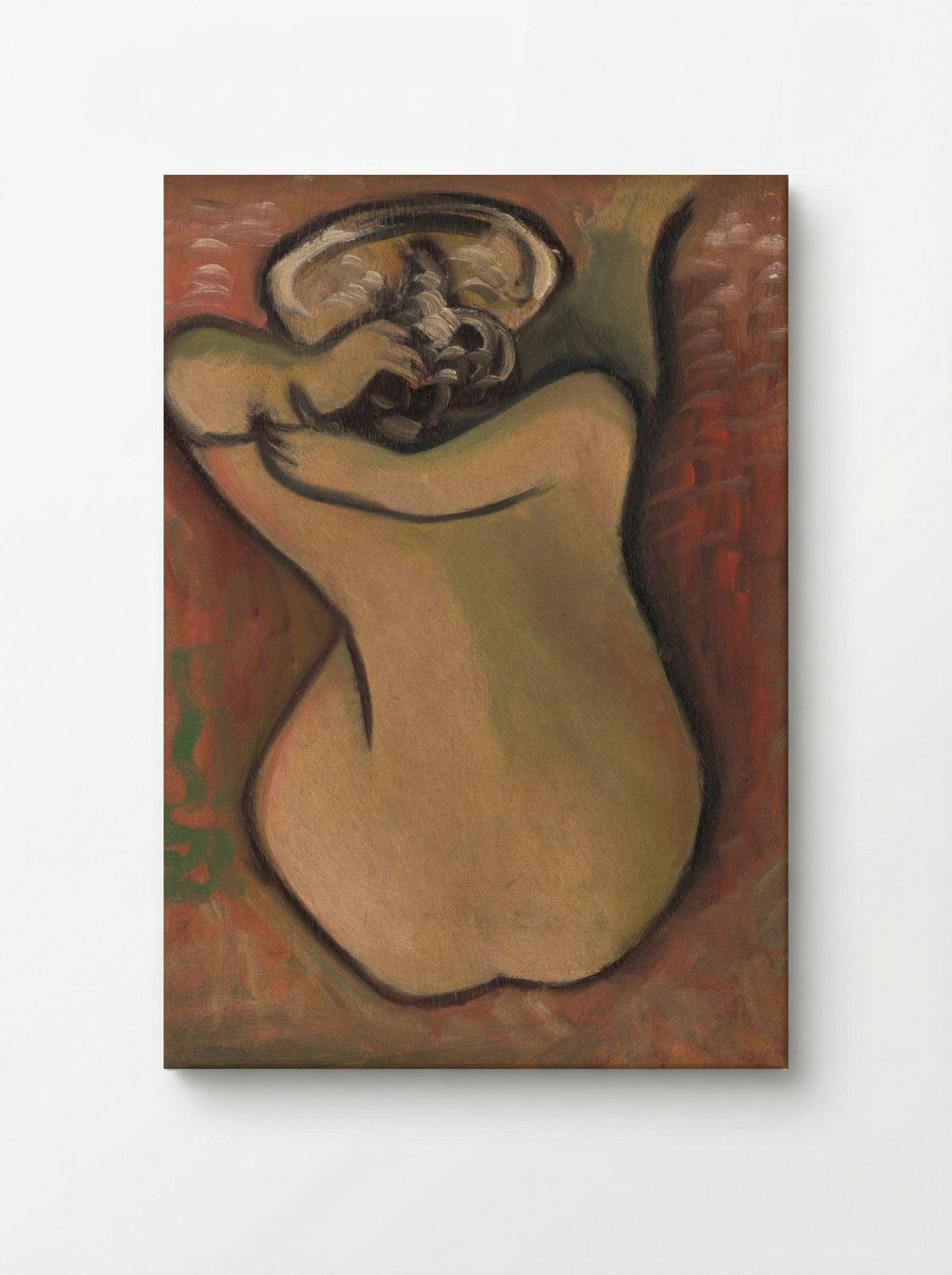 Woman Washing Herself - Mikuláš Galanda - Canvas