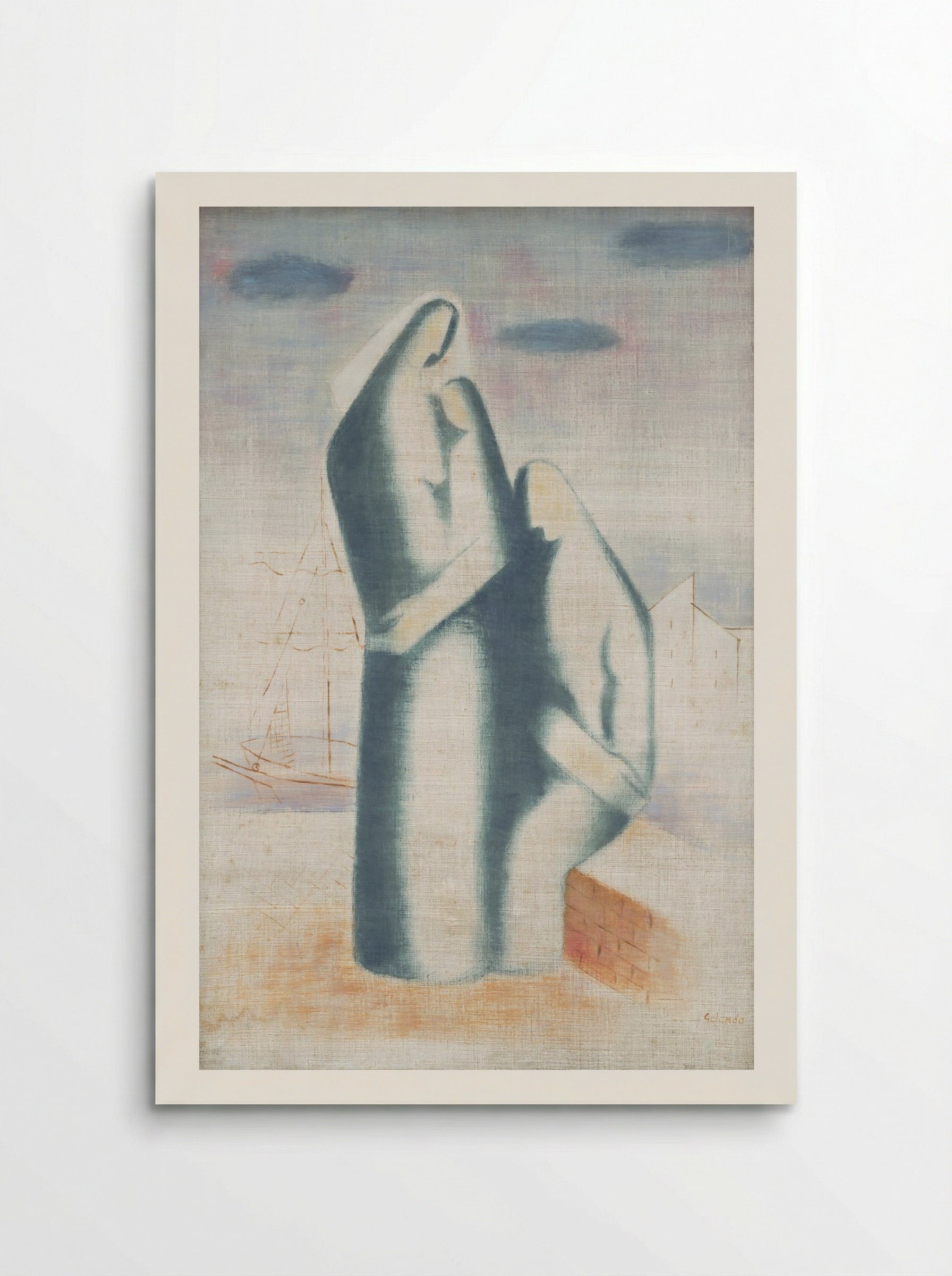 Poor Family - Mikuláš Galanda - Poster