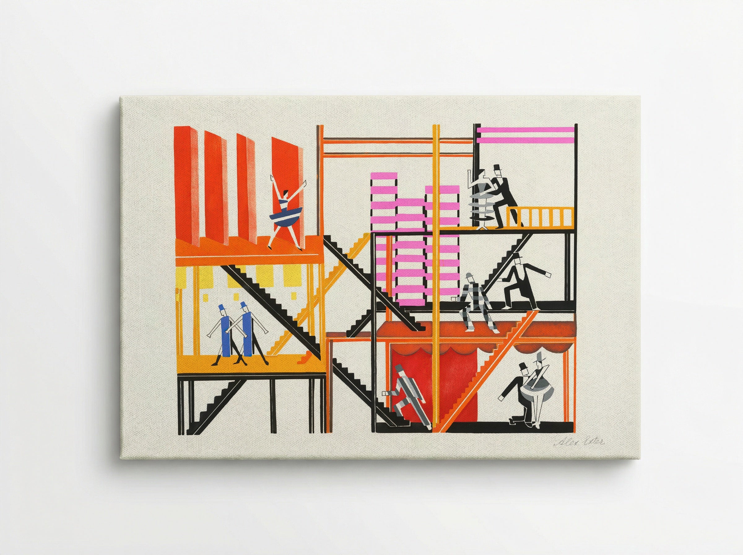 Maquettes de théâtre I-XV - Alexandra Exter - Canvas