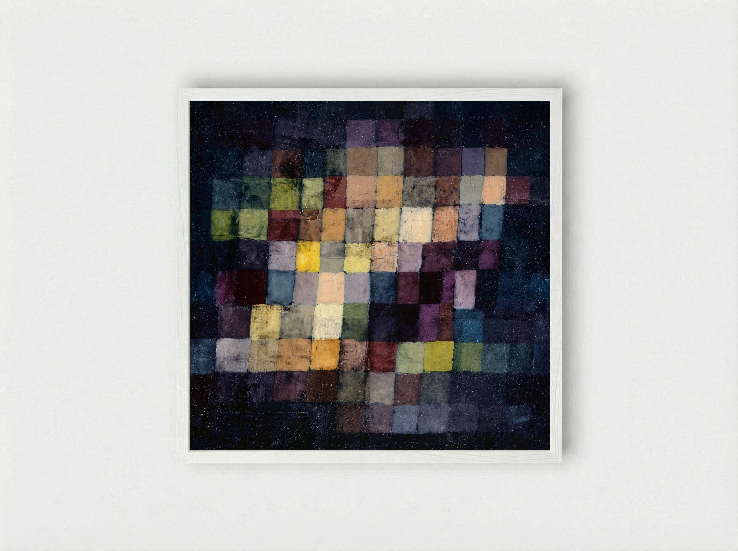 Old Sound - Paul Klee - Framed Print White