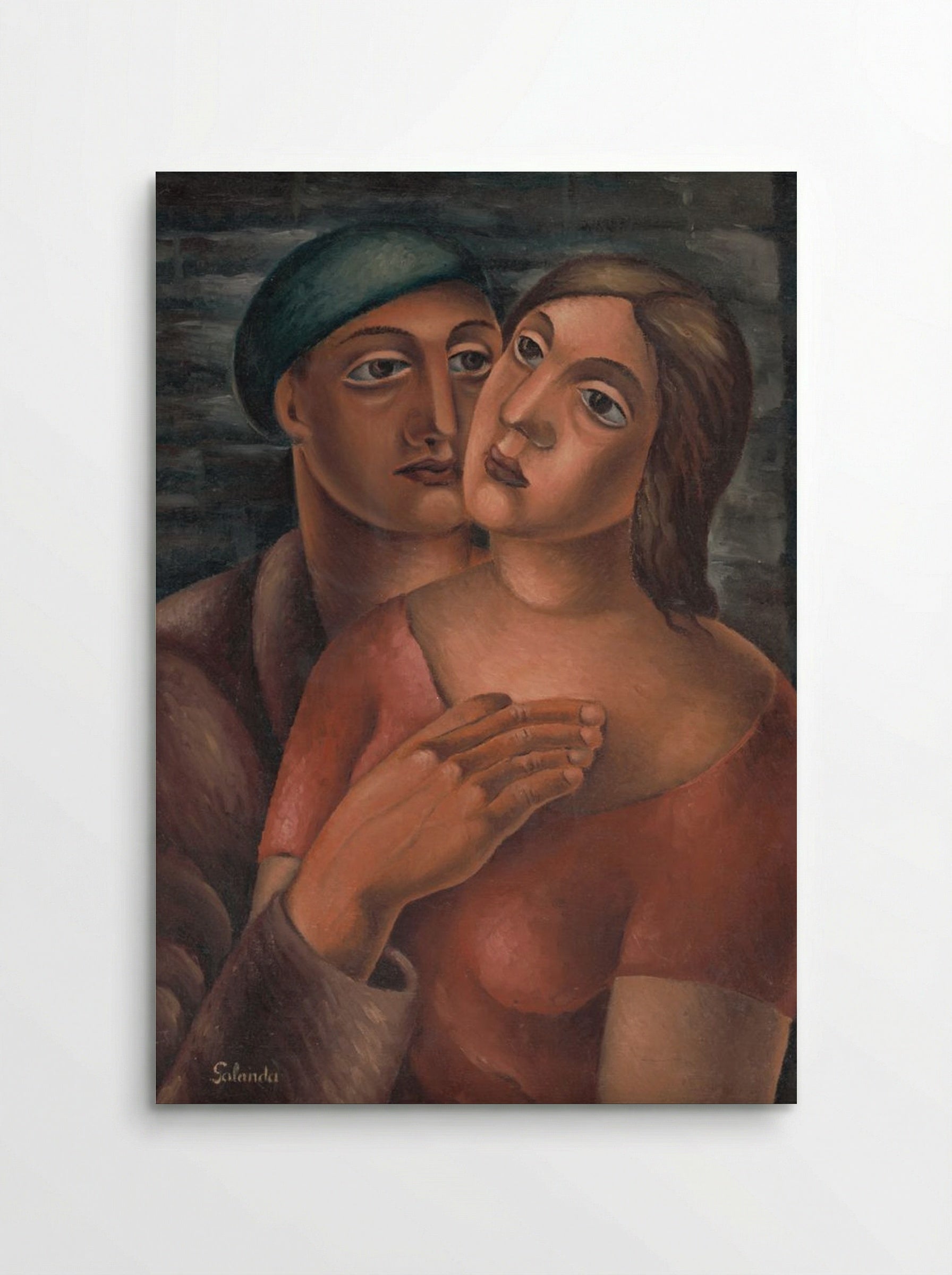Lovers - Mikuláš Galanda - Poster