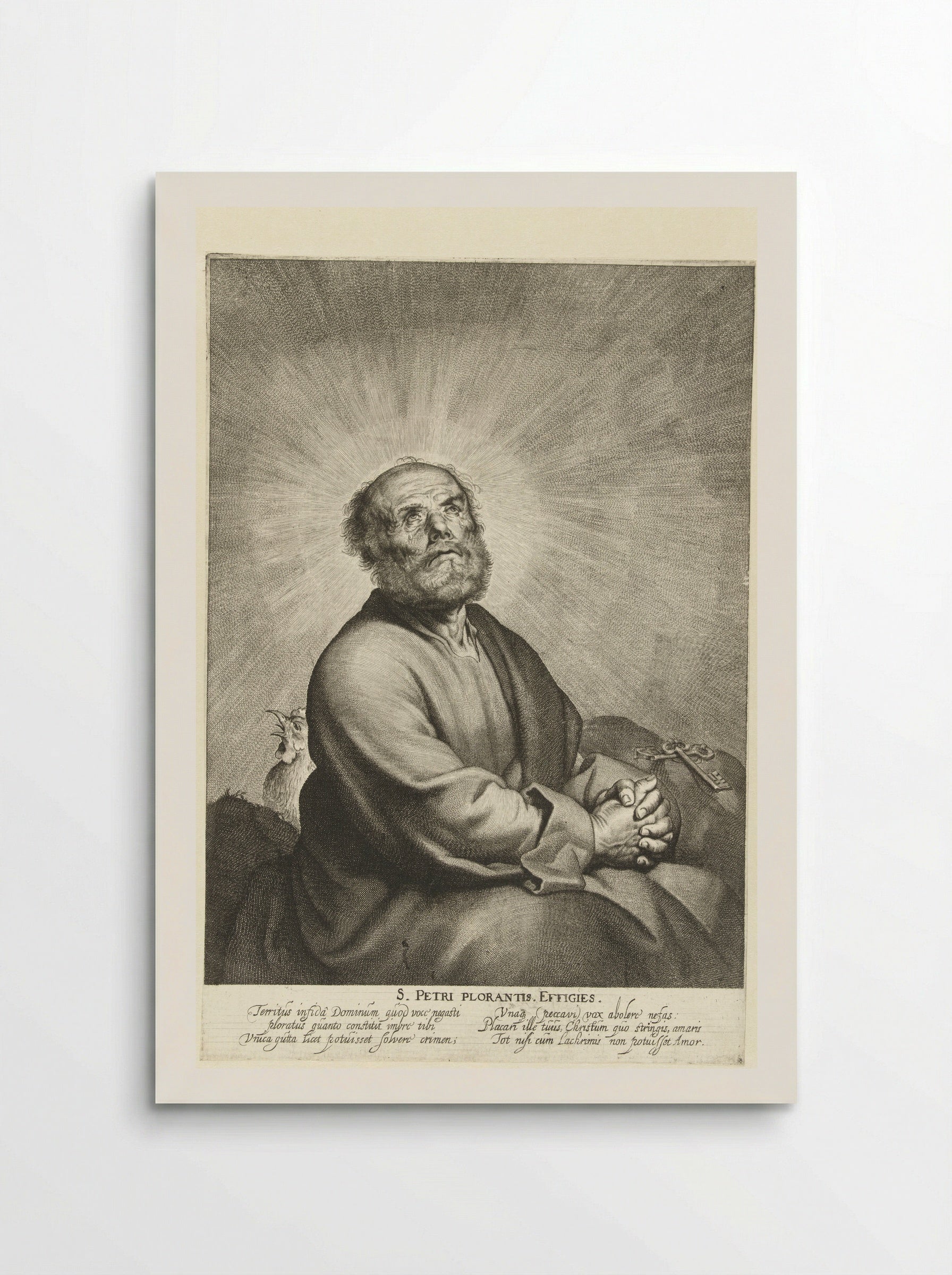 Heilige Petrus (Saint Peter Weeping) - Pieter de Grebber - Poster