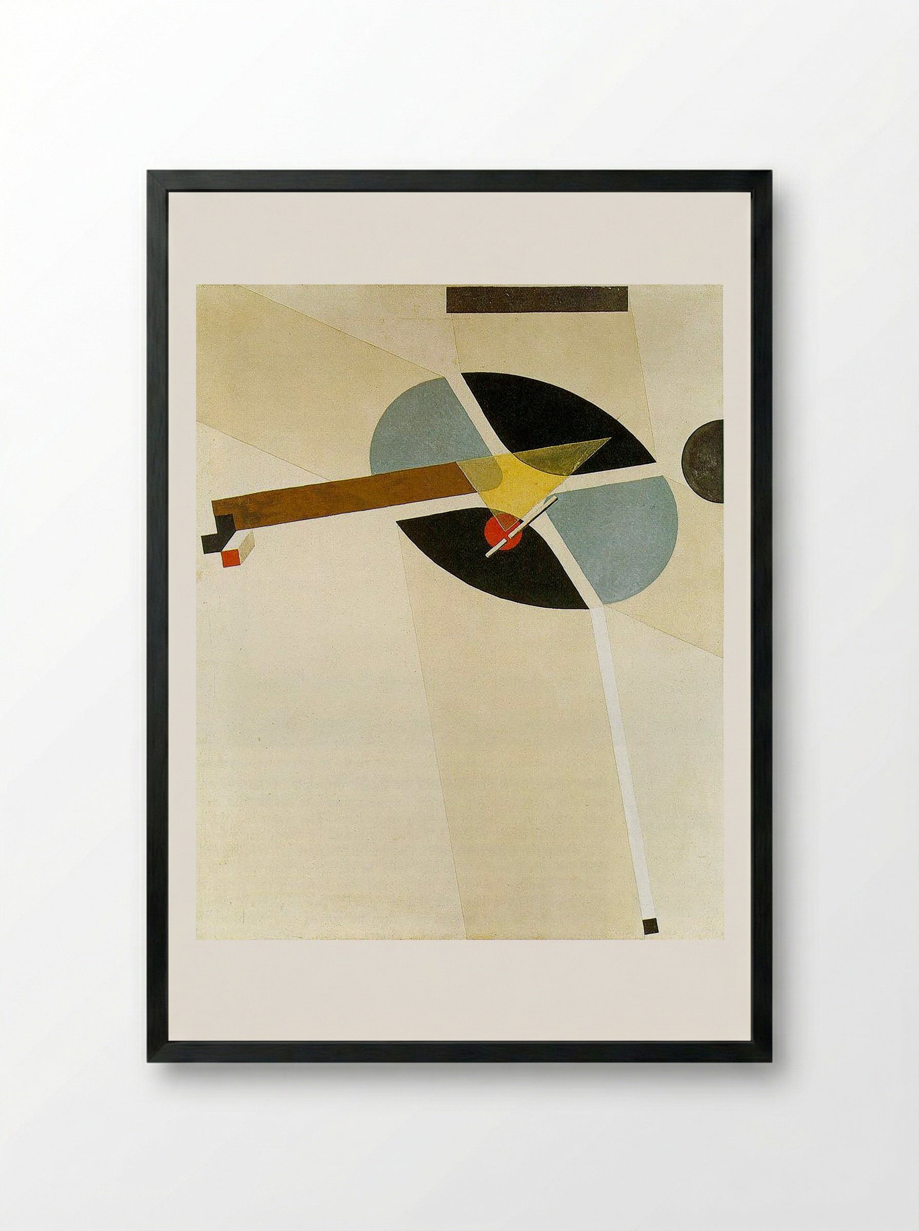 Proun G7 - El Lissitzky - Framed Print Black