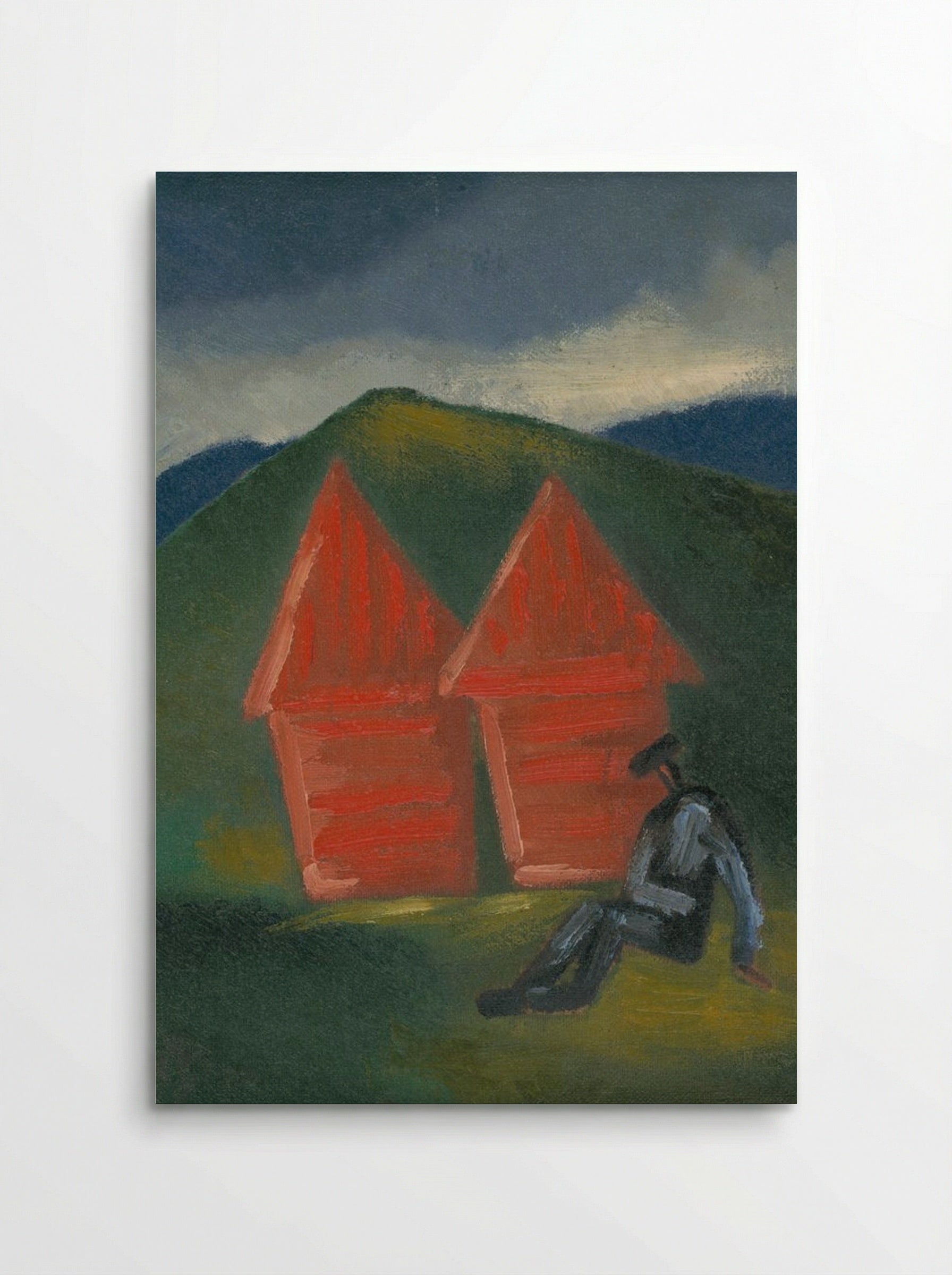 Hay Barns - Mikuláš Galanda - Poster