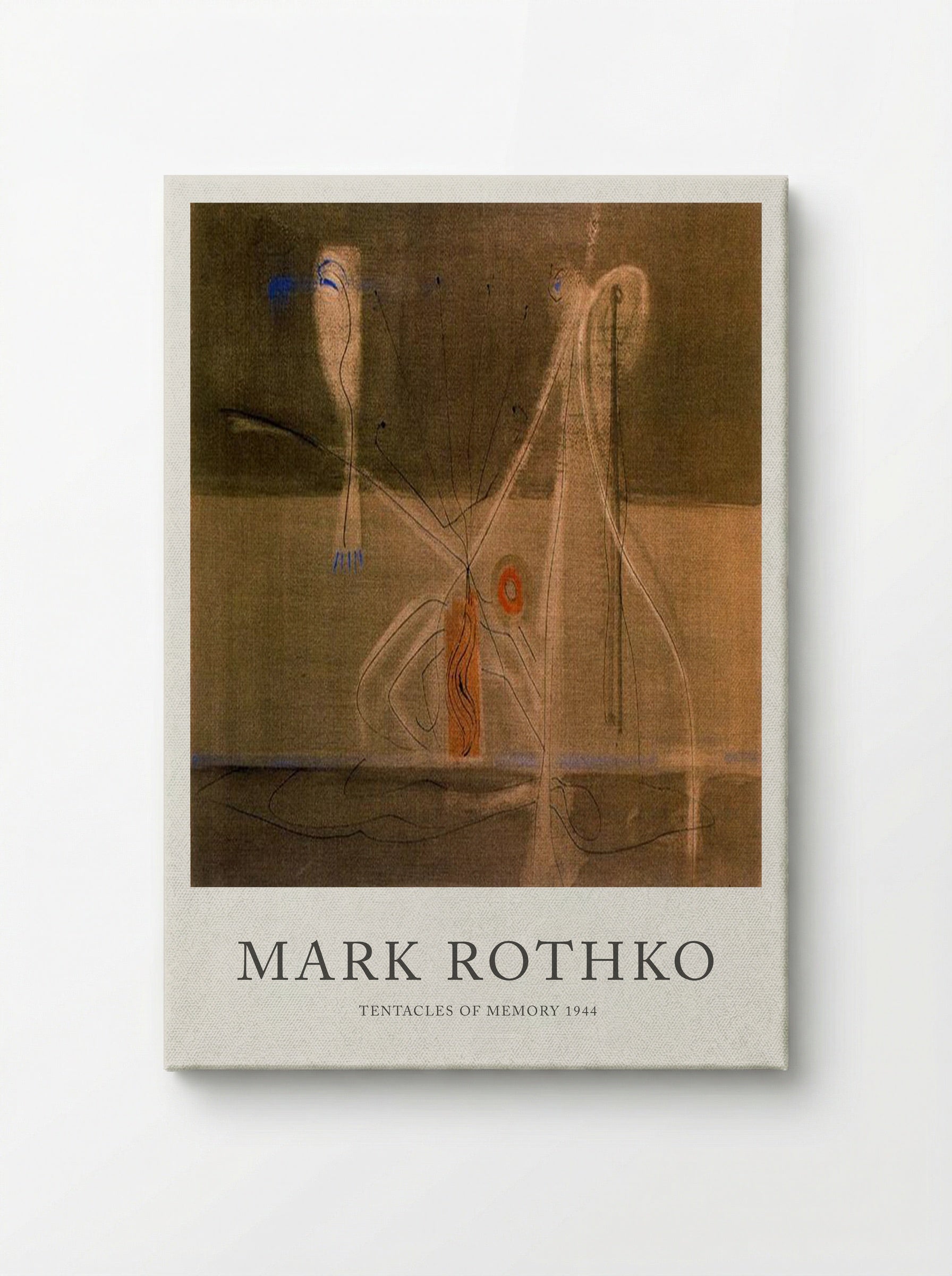 Tentacles of Memory - Mark Rothko - Canvas