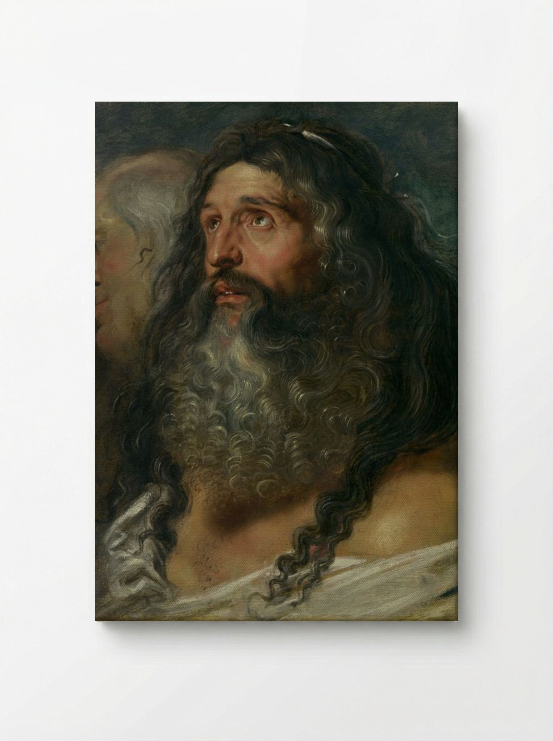 Study of Two Heads - Peter Paul Rubens - Canvas