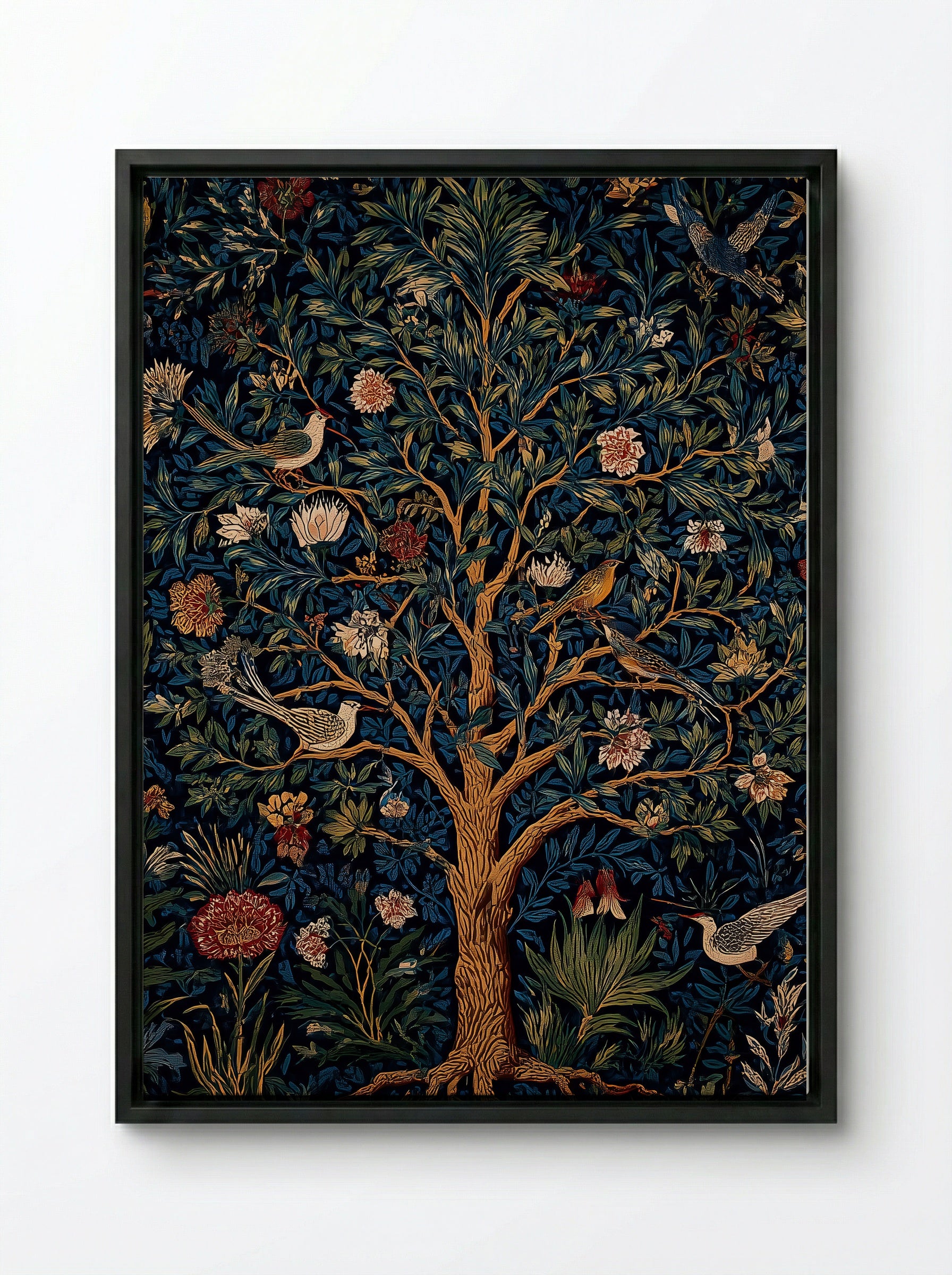 Songbirds in the Midnight Garden - William Morris