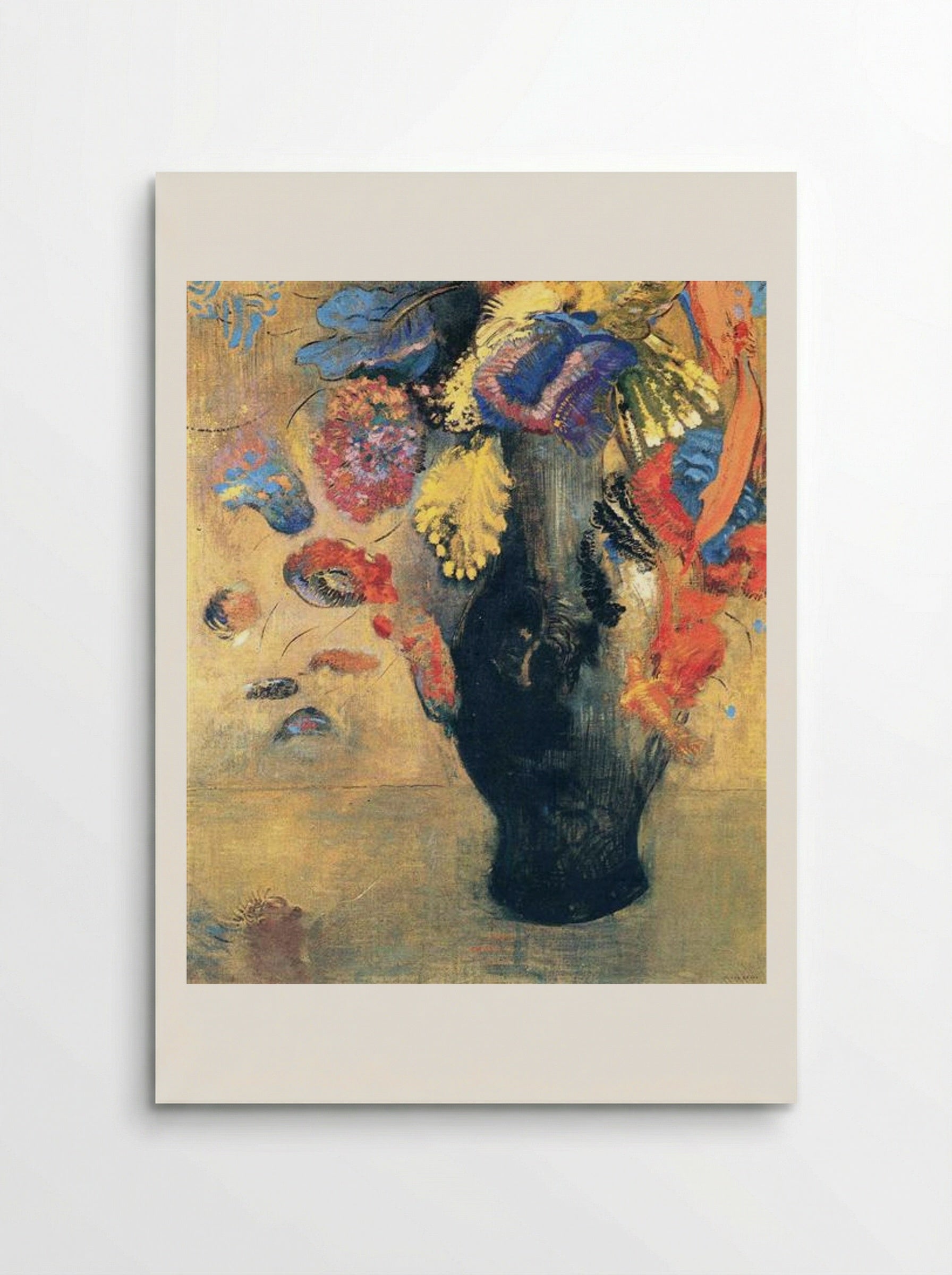 Flowers - Odilon Redon - Poster