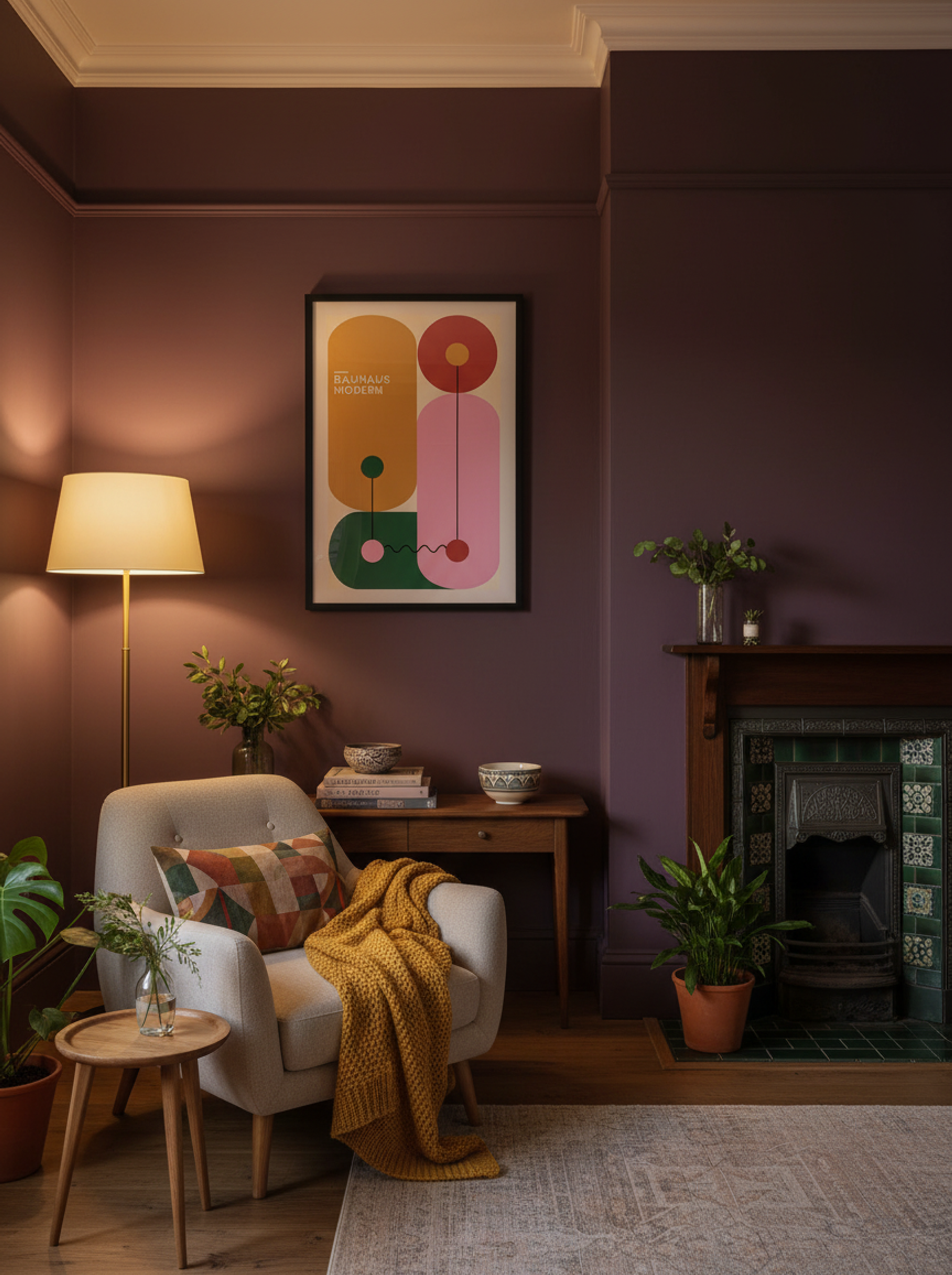 Bauhaus Modern Composition – Primary Abstract - Lifestyle