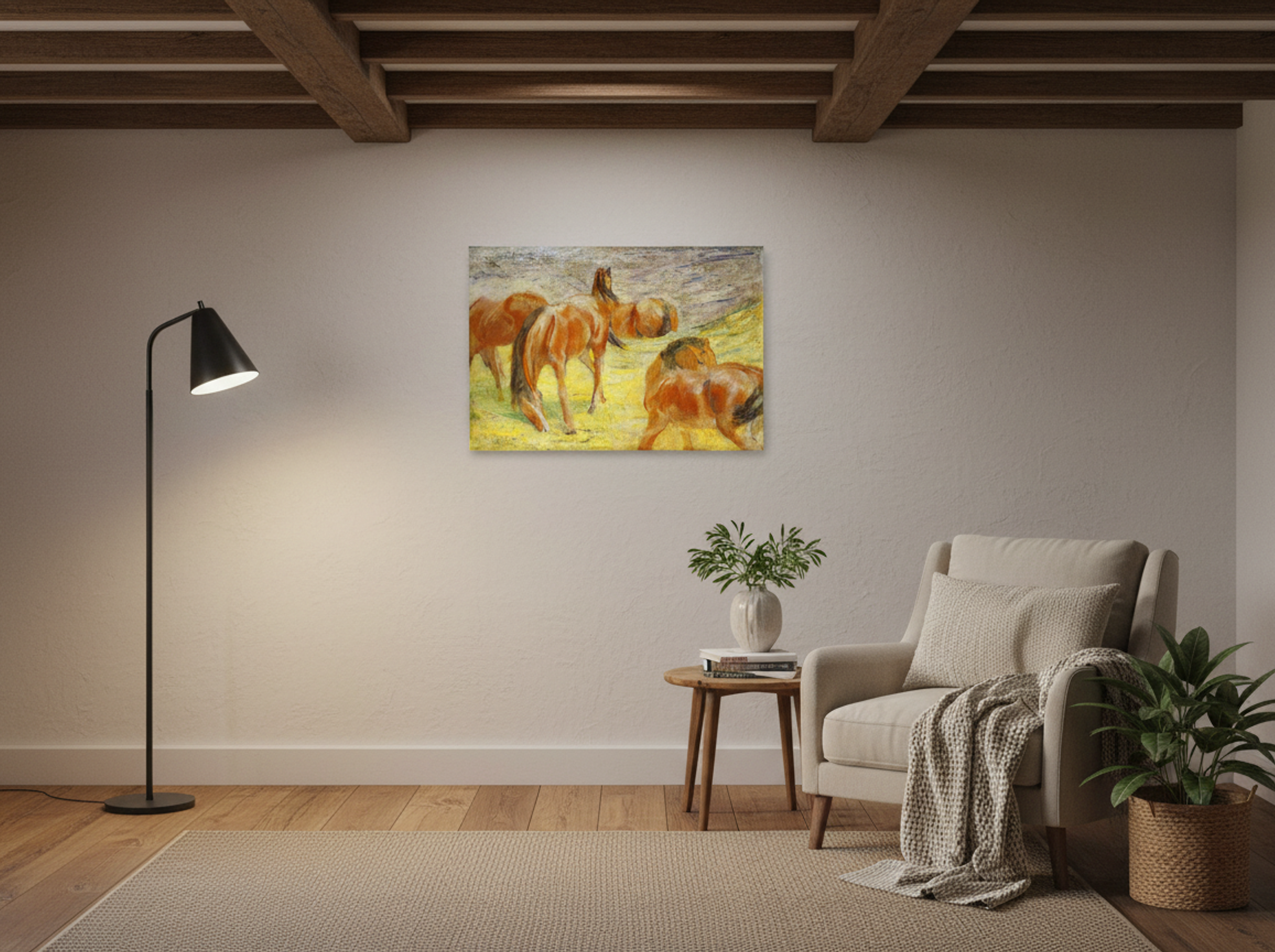 Grazing Horses IV - Franz Marc - Lifestyle