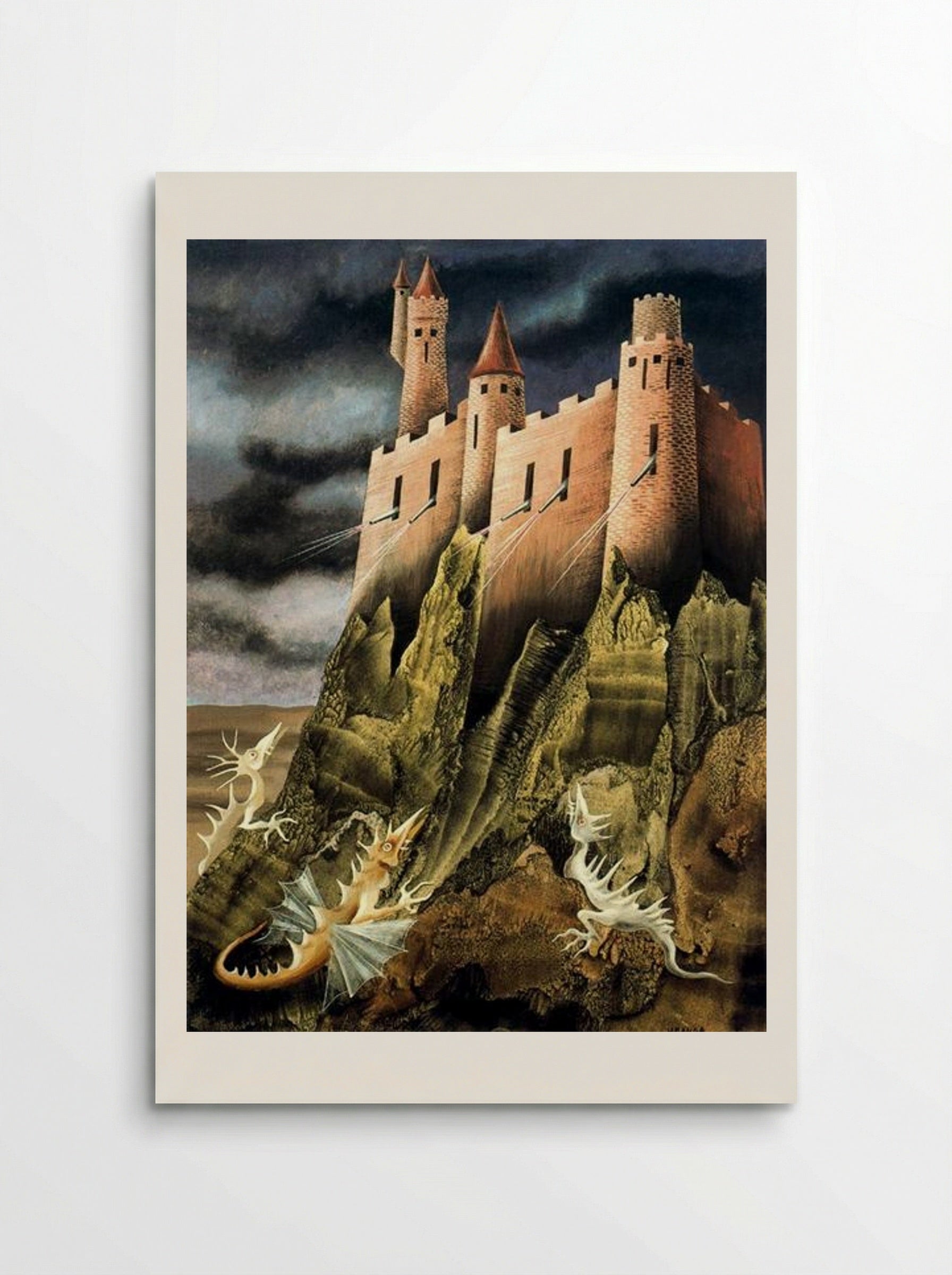 The Battle - Remedios Varo - Poster
