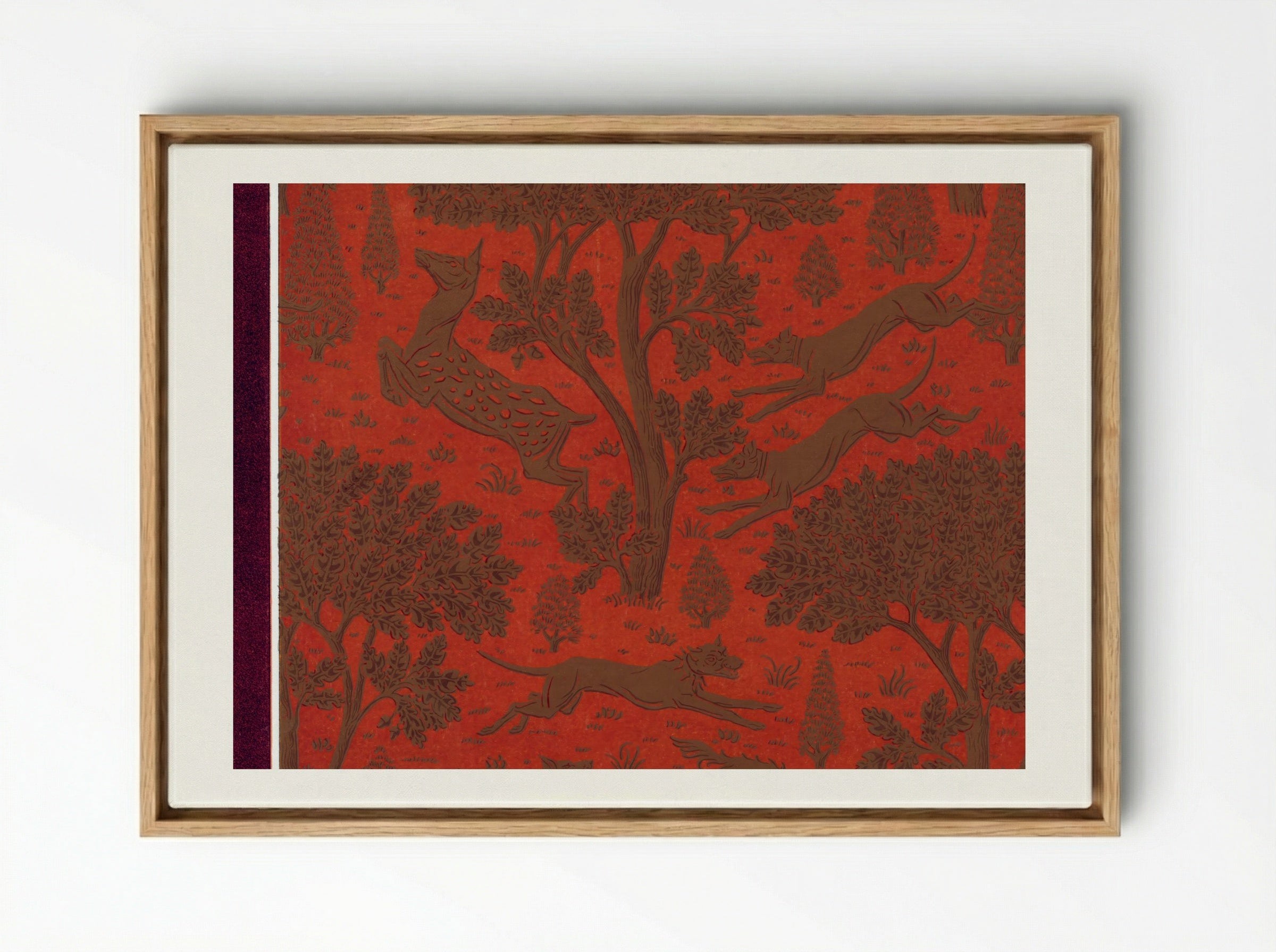 L'Animal dans la Décoration, Plate 36 - Maurice Pillard Verneuil - Framed Canvas Wood