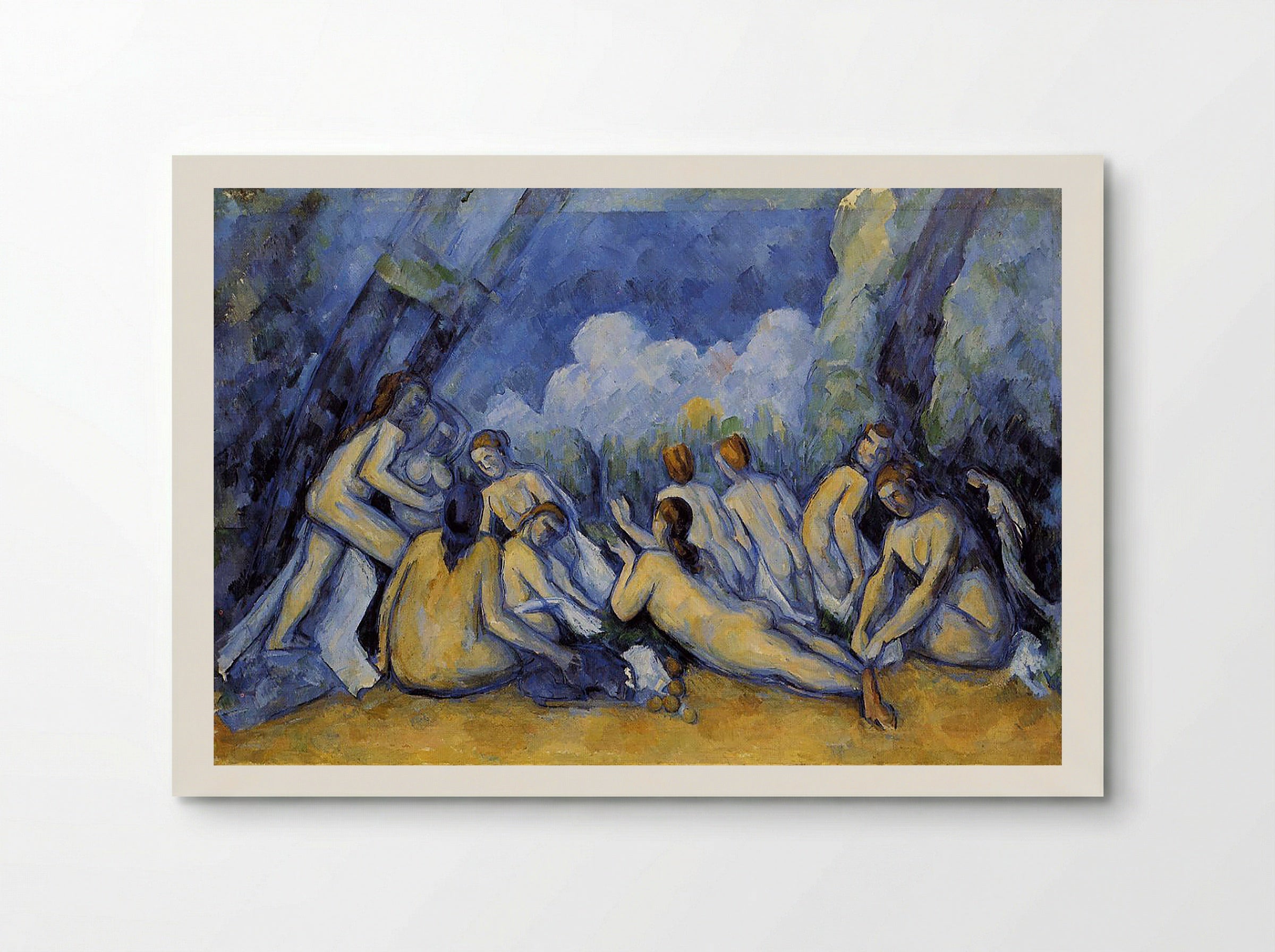 The Large Bathers - Paul Cézanne - Poster