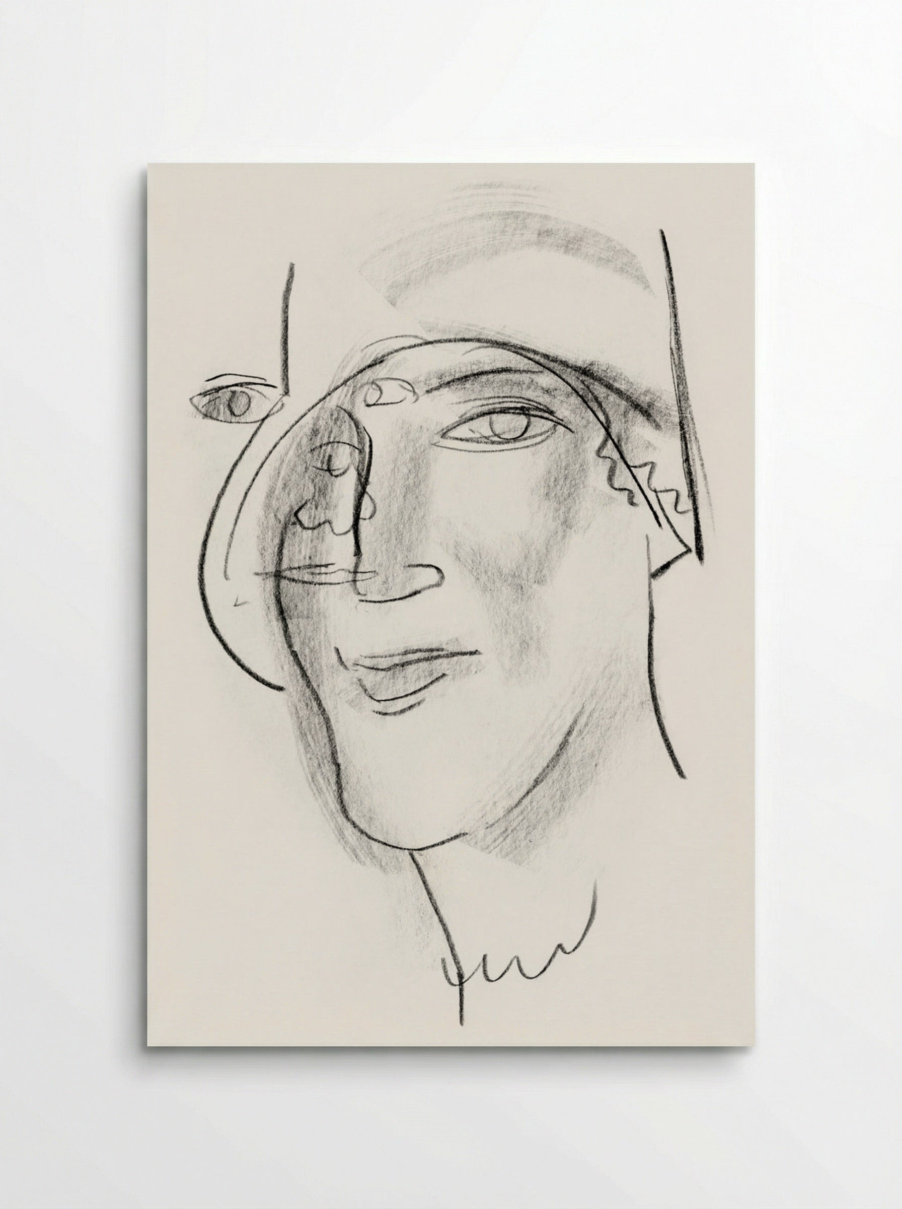 Woman's Head and Face - Leo Gestel - Poster