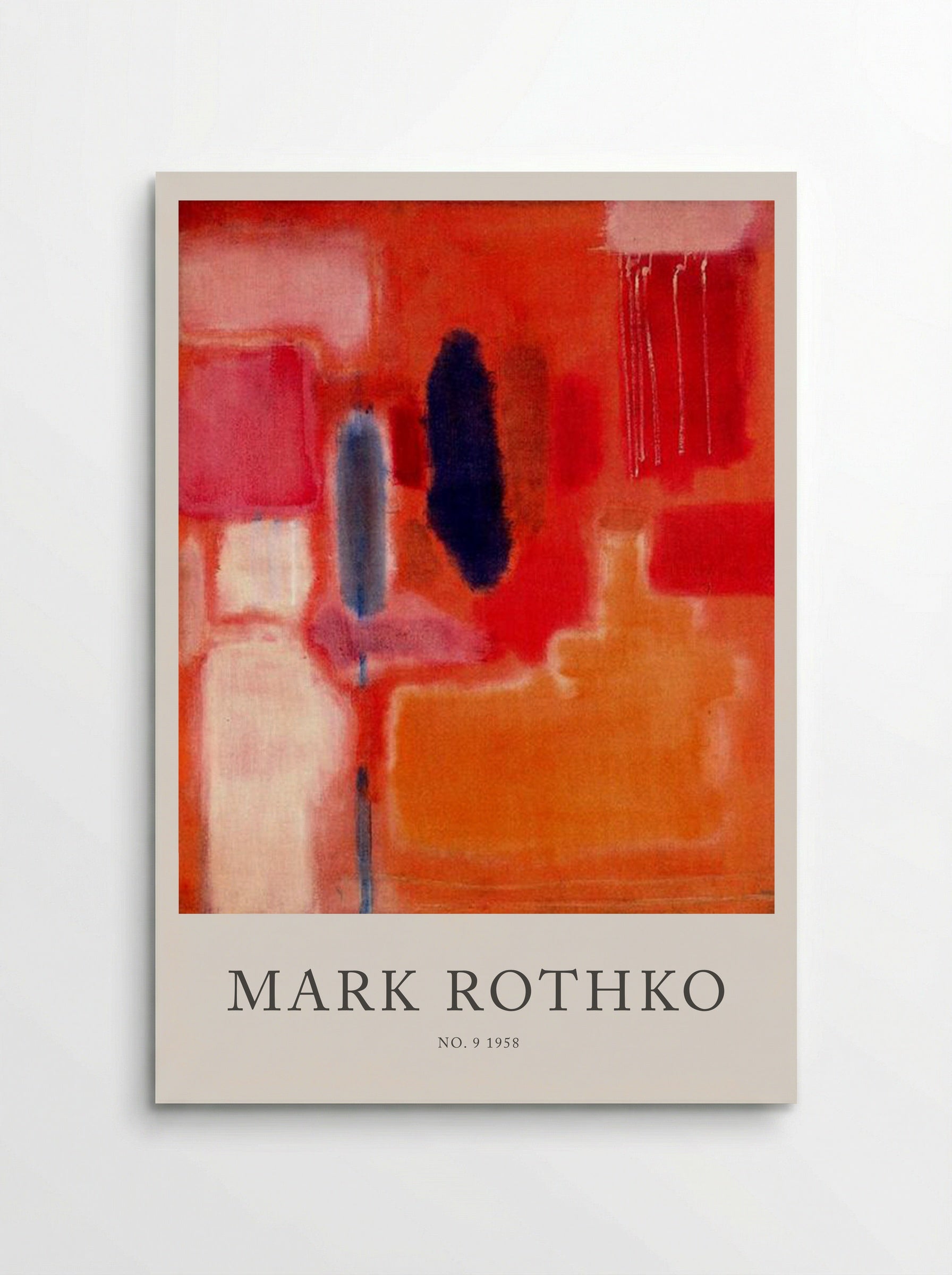 No. 9 - Mark Rothko - Poster