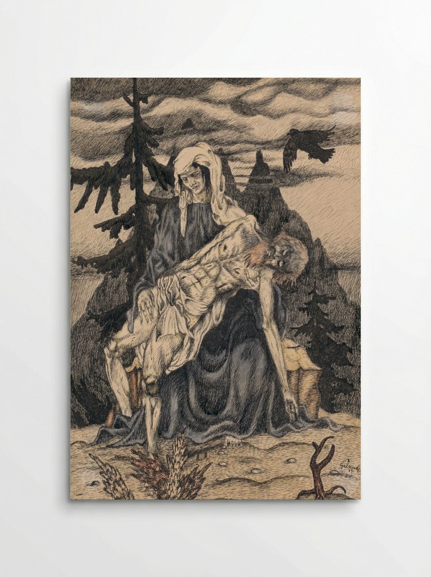 Pieta - Mikuláš Galanda - Poster